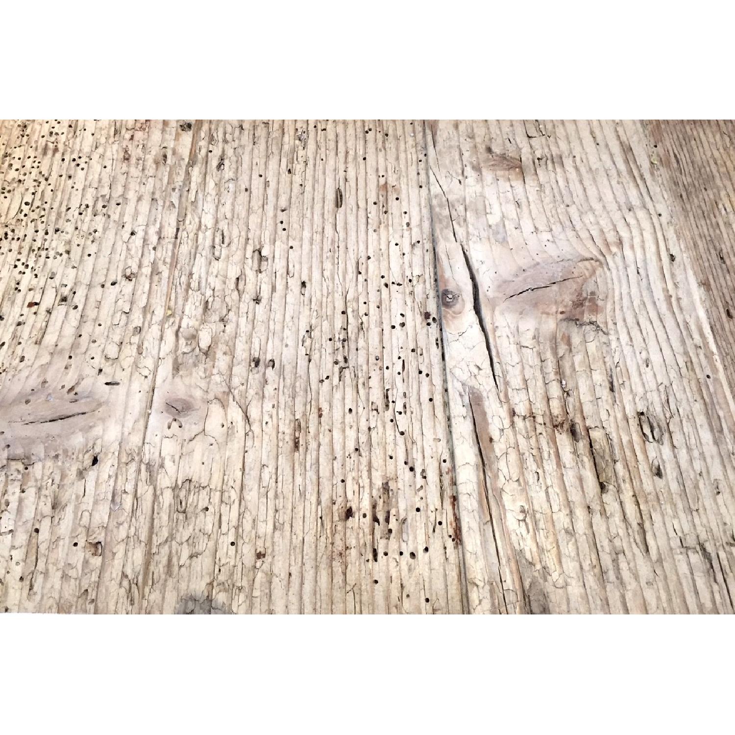 Restoration Hardware Reclaimed French Floorboard Coffee Table - image-4