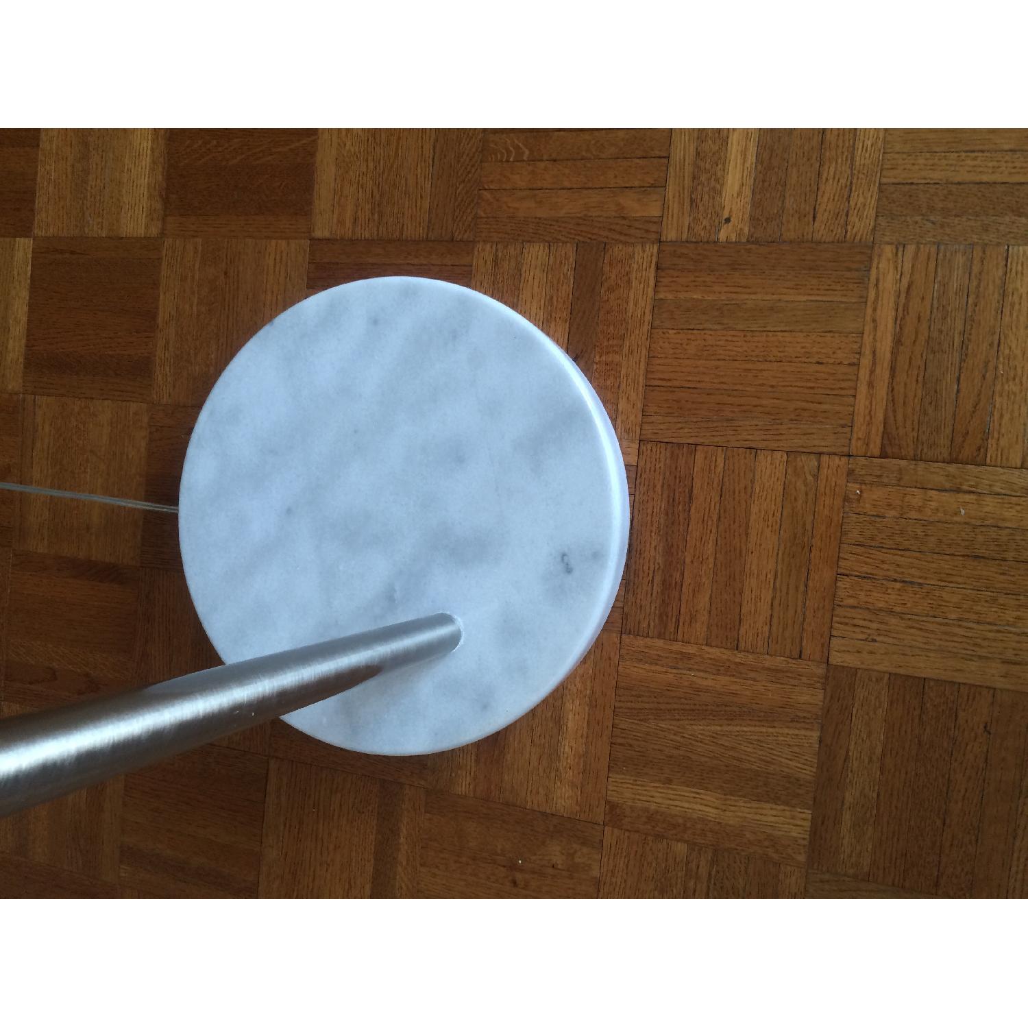 Crate & Barrel Meryl Arc Floor Lamp - image-4