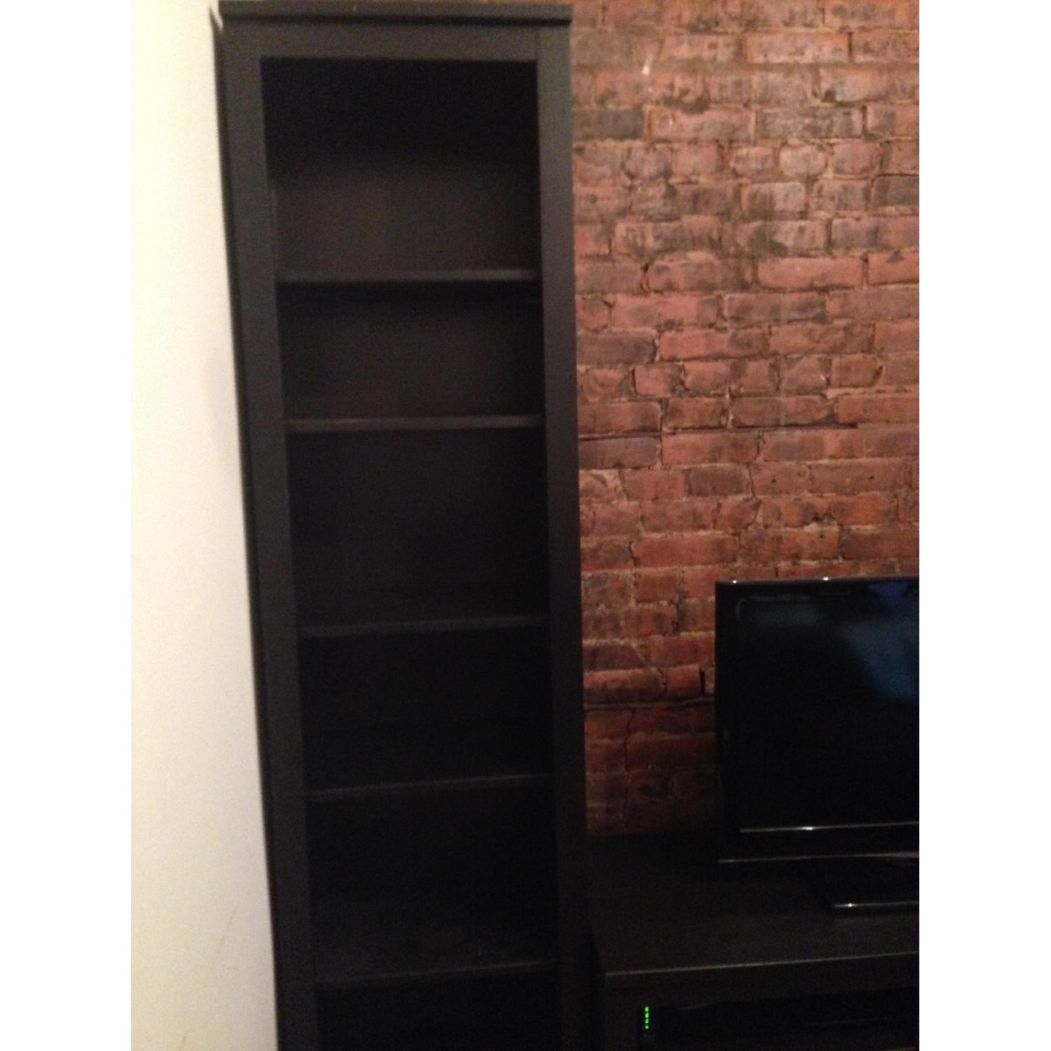 Ikea Hemnes Black-Brown Bookcase - image-3