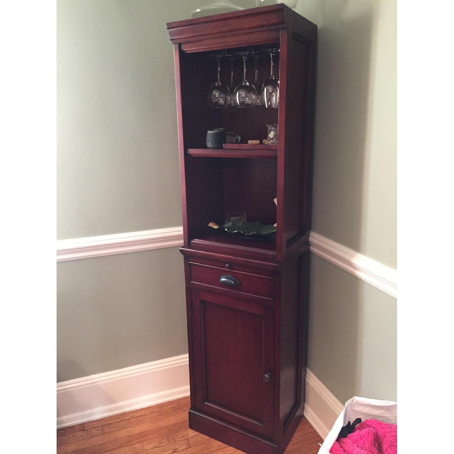 Pottery Barn Buffet w/ Wine Storage - image-3