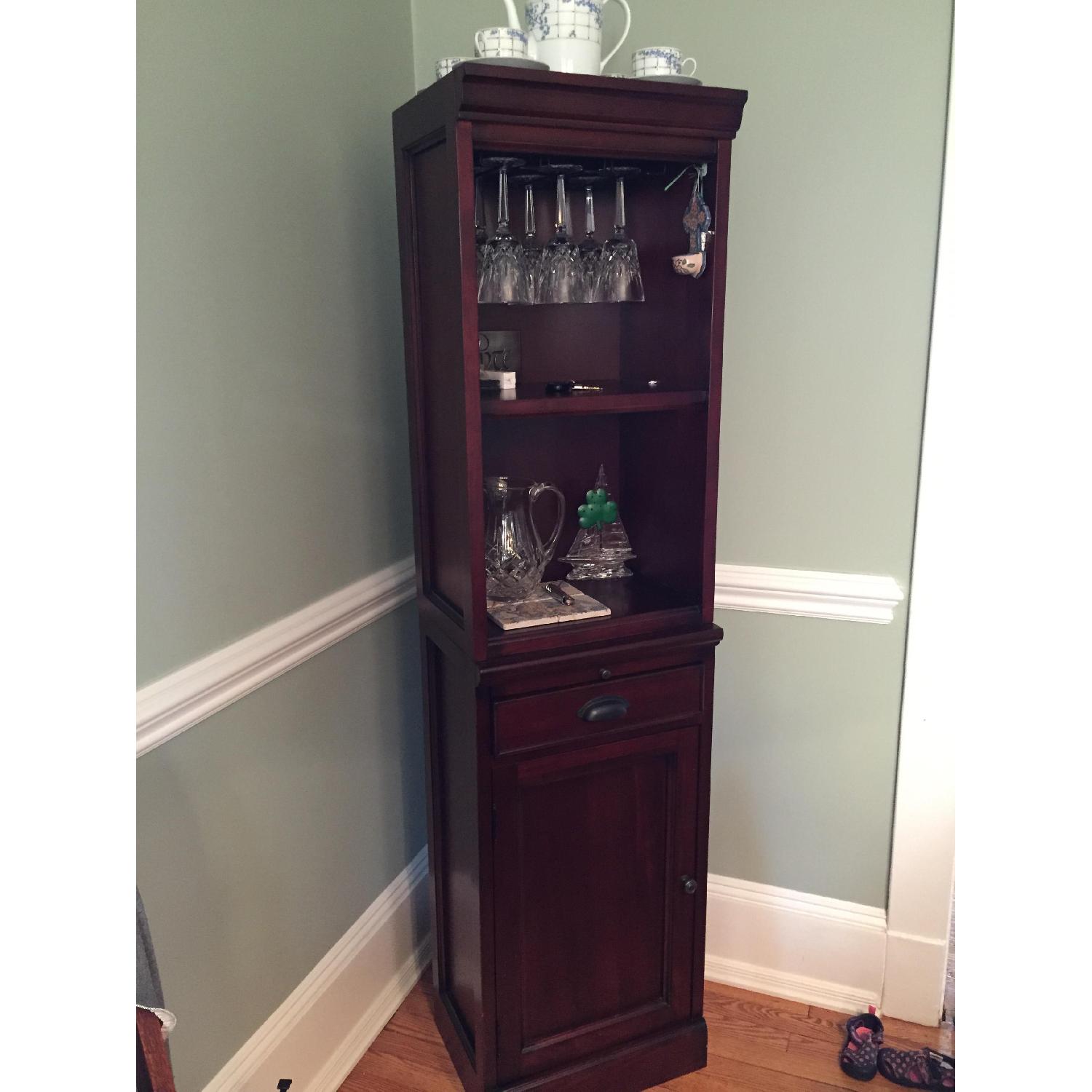 Pottery Barn Buffet w/ Wine Storage - image-4