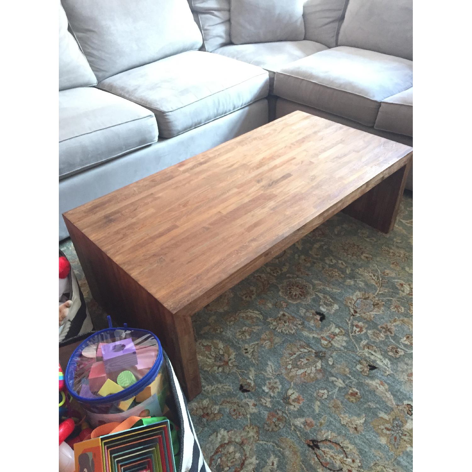 ABC Carpet & Home Wood Coffee Table AptDeco