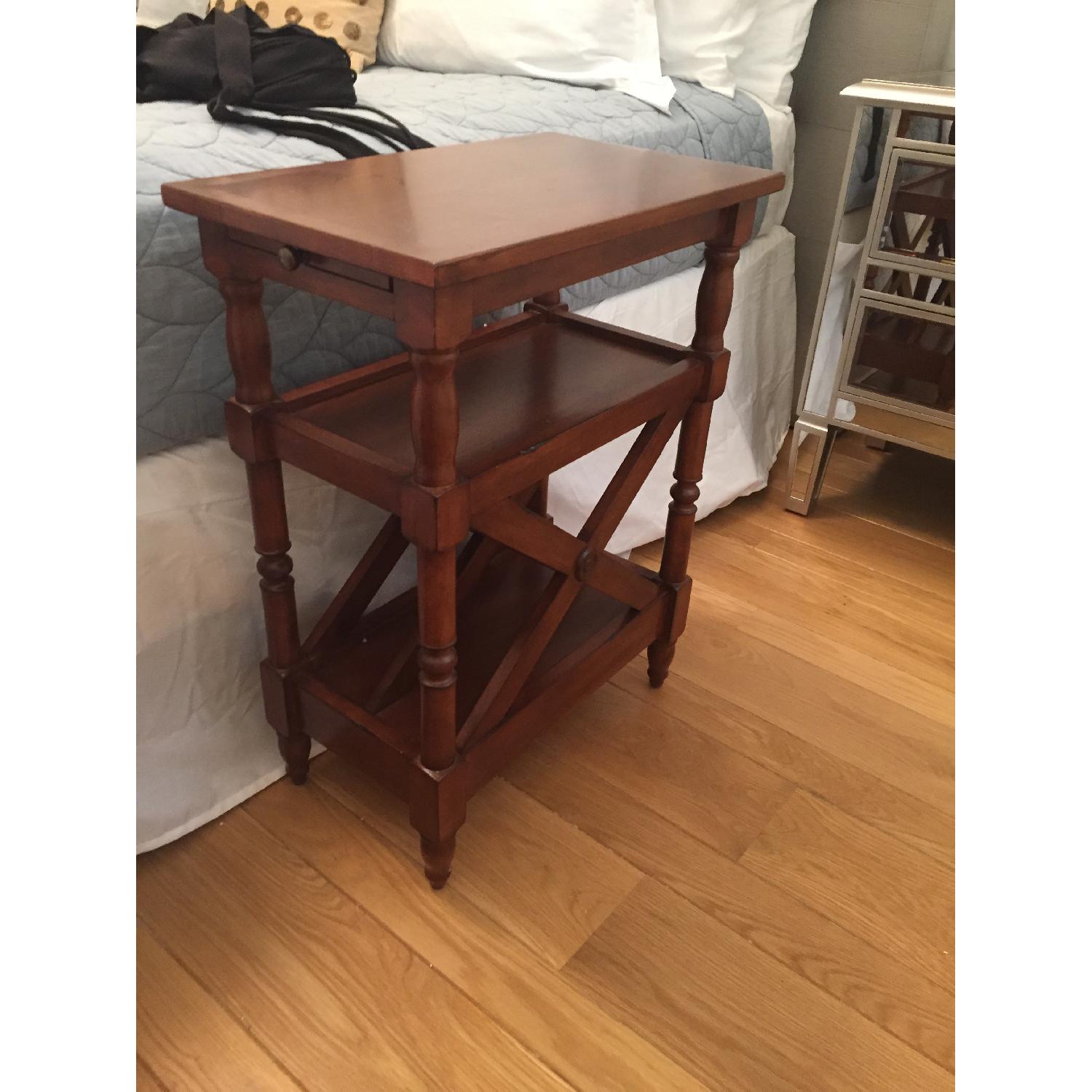 Ballard Designs Annette Magazine Side Table - image-3