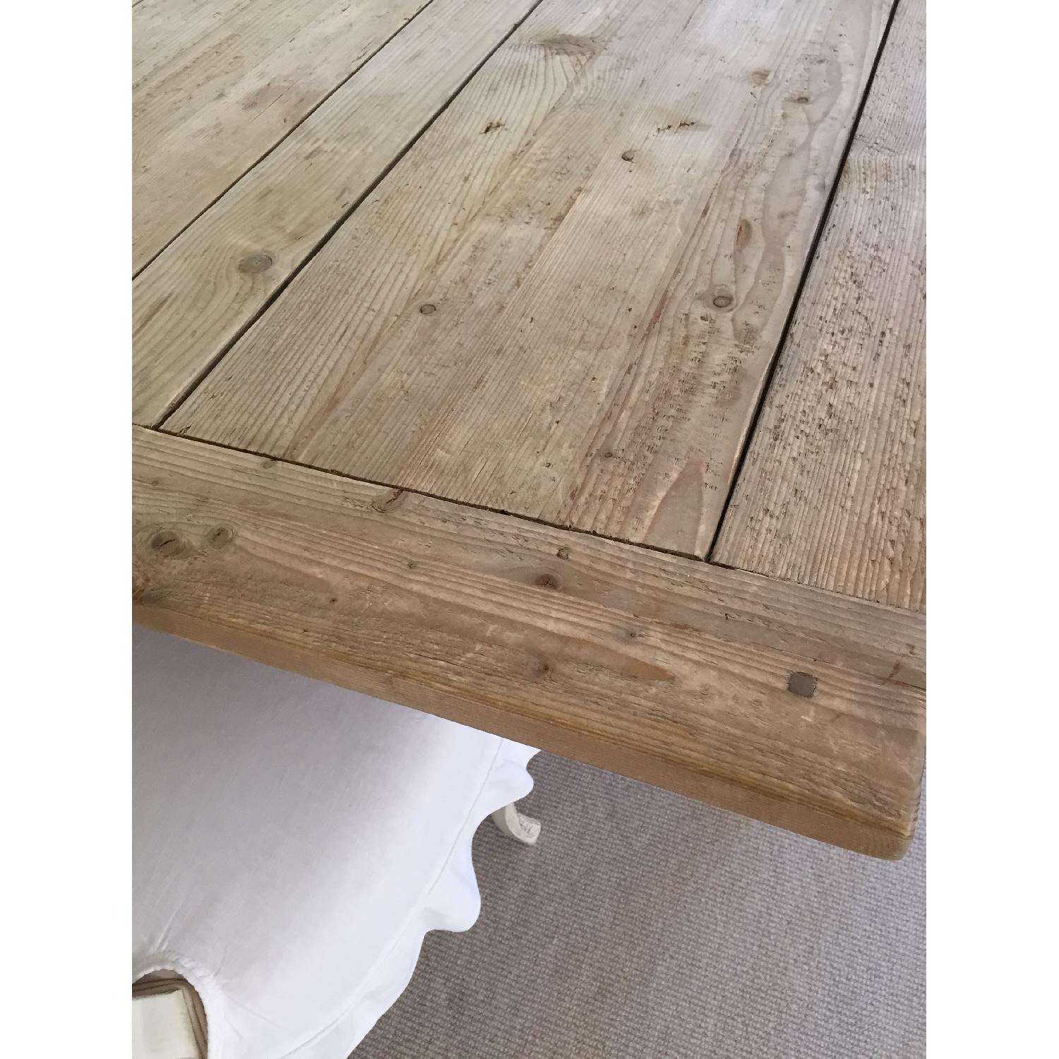 Restoration Hardware Reclaimed Wood Dining Table - image-1