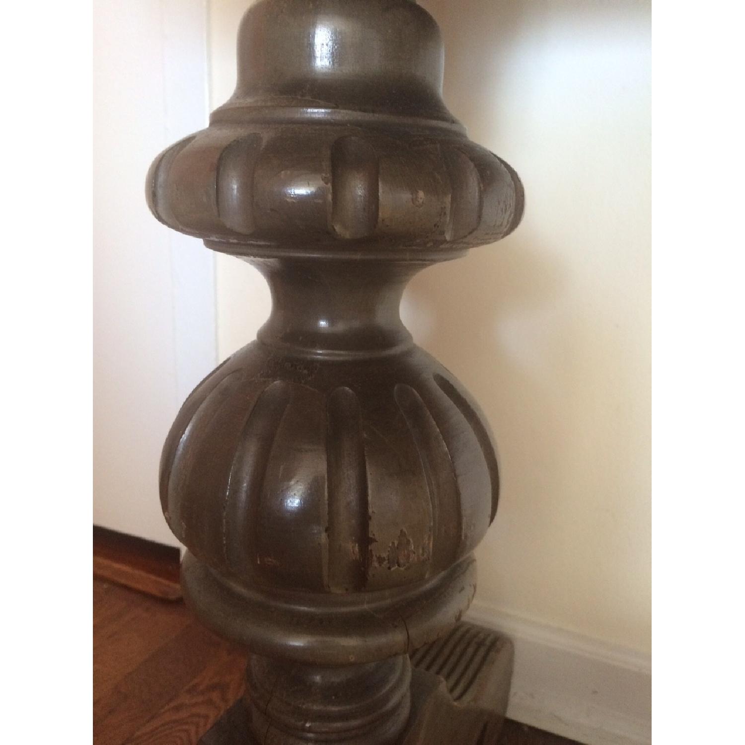 Antique Library Table - image-8