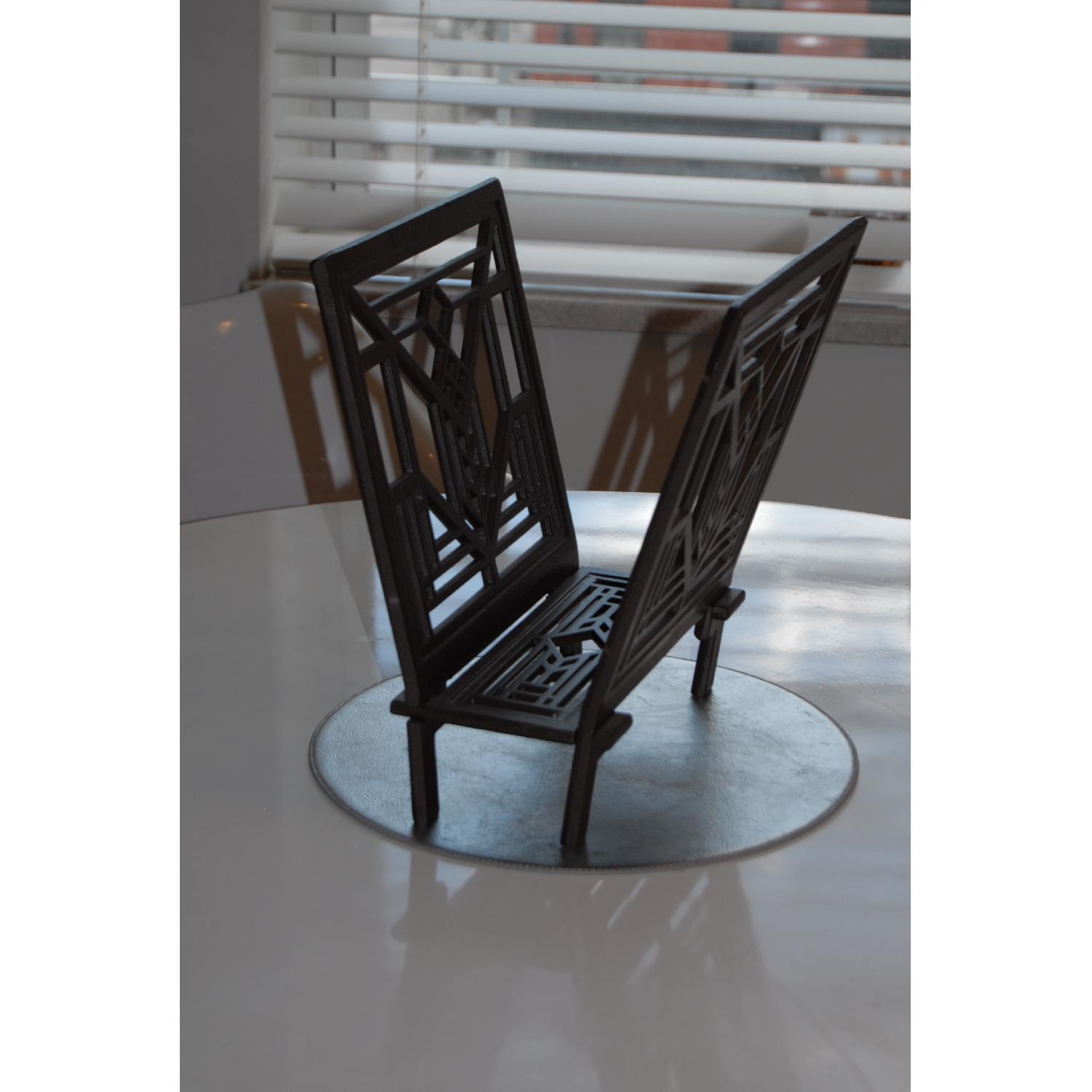 Wrought Iron Decorative Magazine Holder - image-1