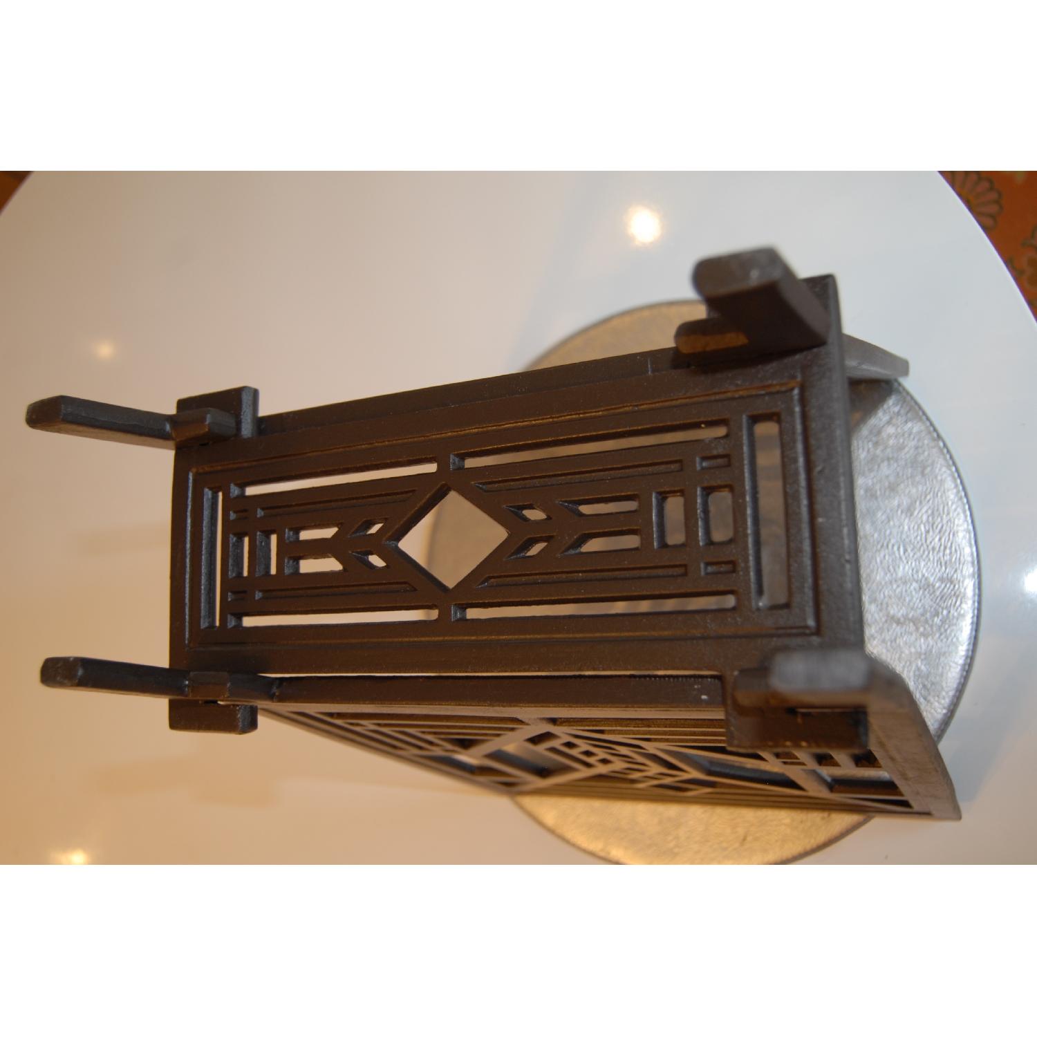 Wrought Iron Decorative Magazine Holder - image-4