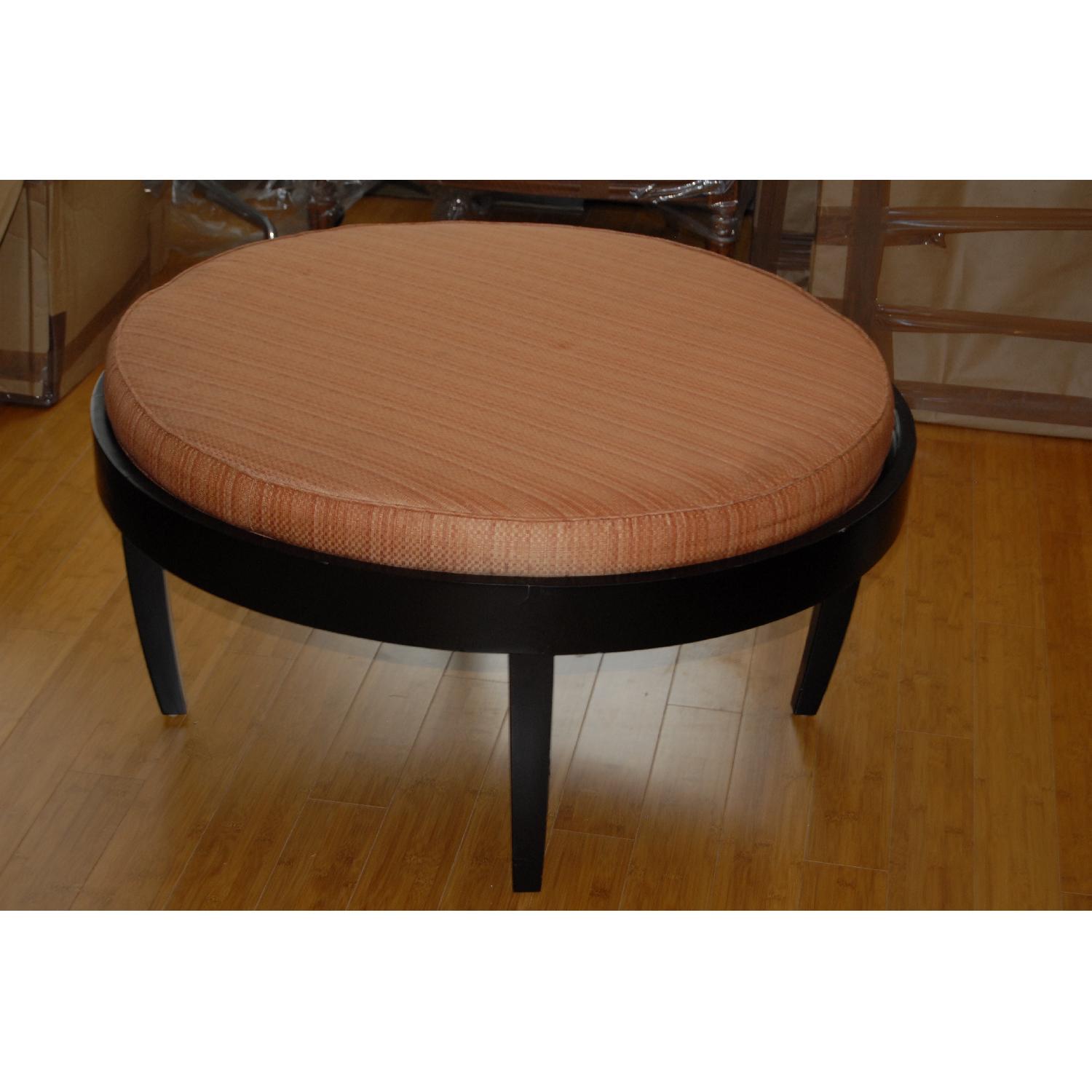 Armen Living Citation Coffee Table Ottoman with Removable Custom Upholstered Cushion - image-1