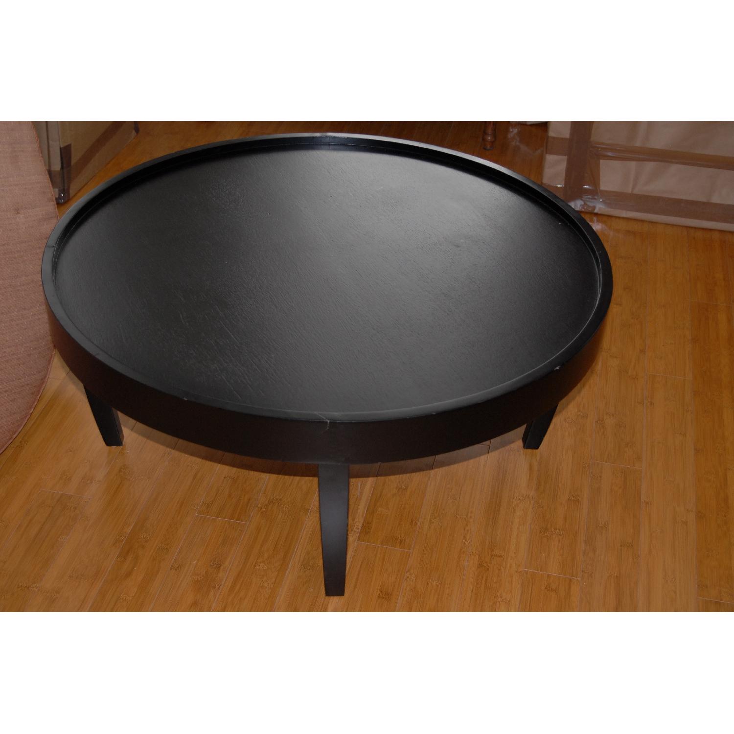 Armen Living Citation Coffee Table Ottoman with Removable Custom Upholstered Cushion - image-3