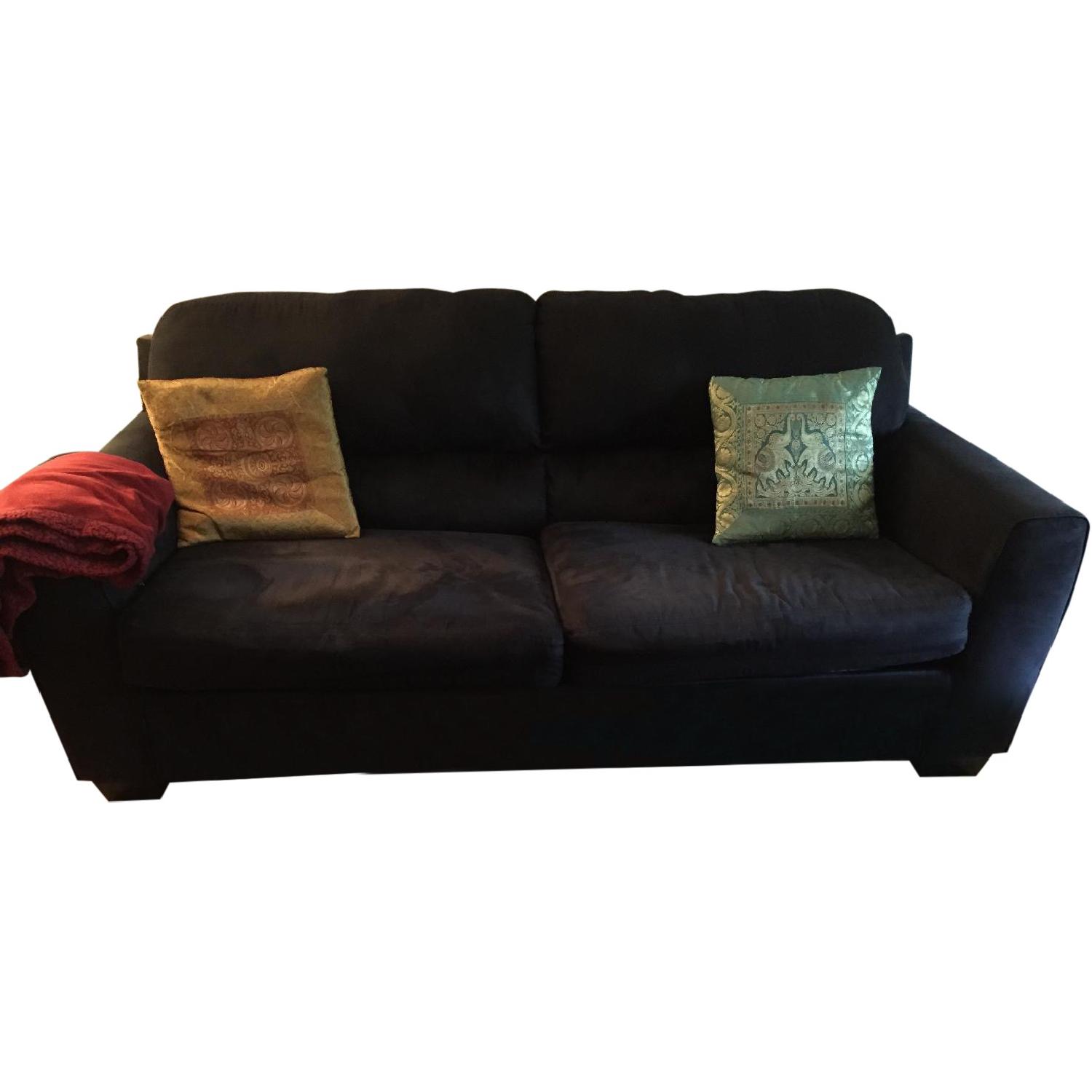 Ashley's Sleeper Sofa + Coffee Table - image-0