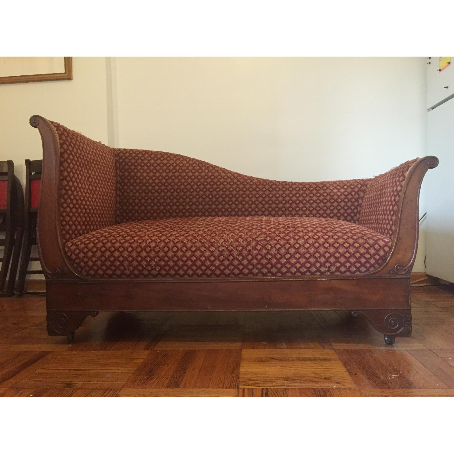 Antique Duncan Phyfe Couch - image-1