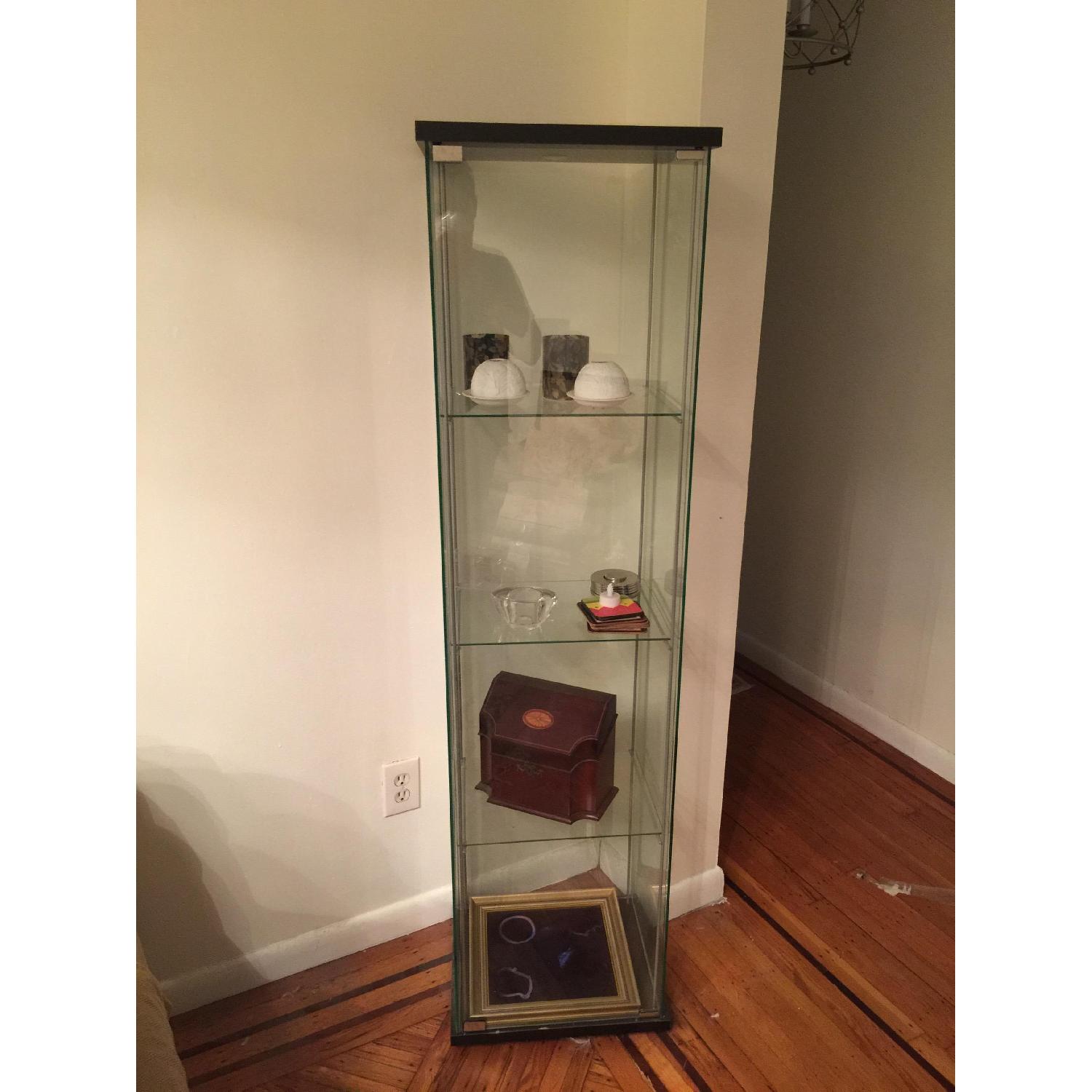 Ikea Glass Curio Cabinet. - image-2