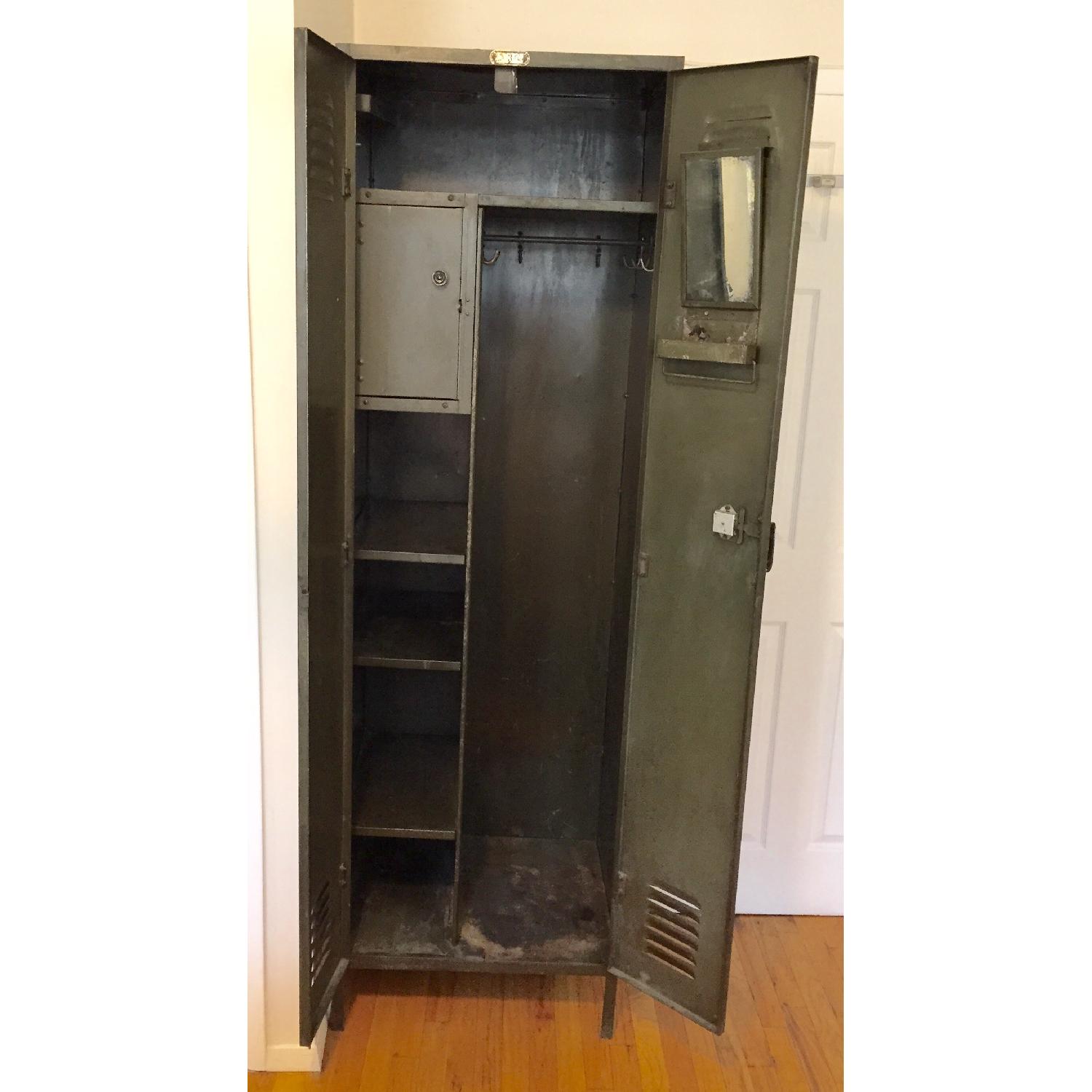 Lyon Metal Products Vintage Army Locker - image-1