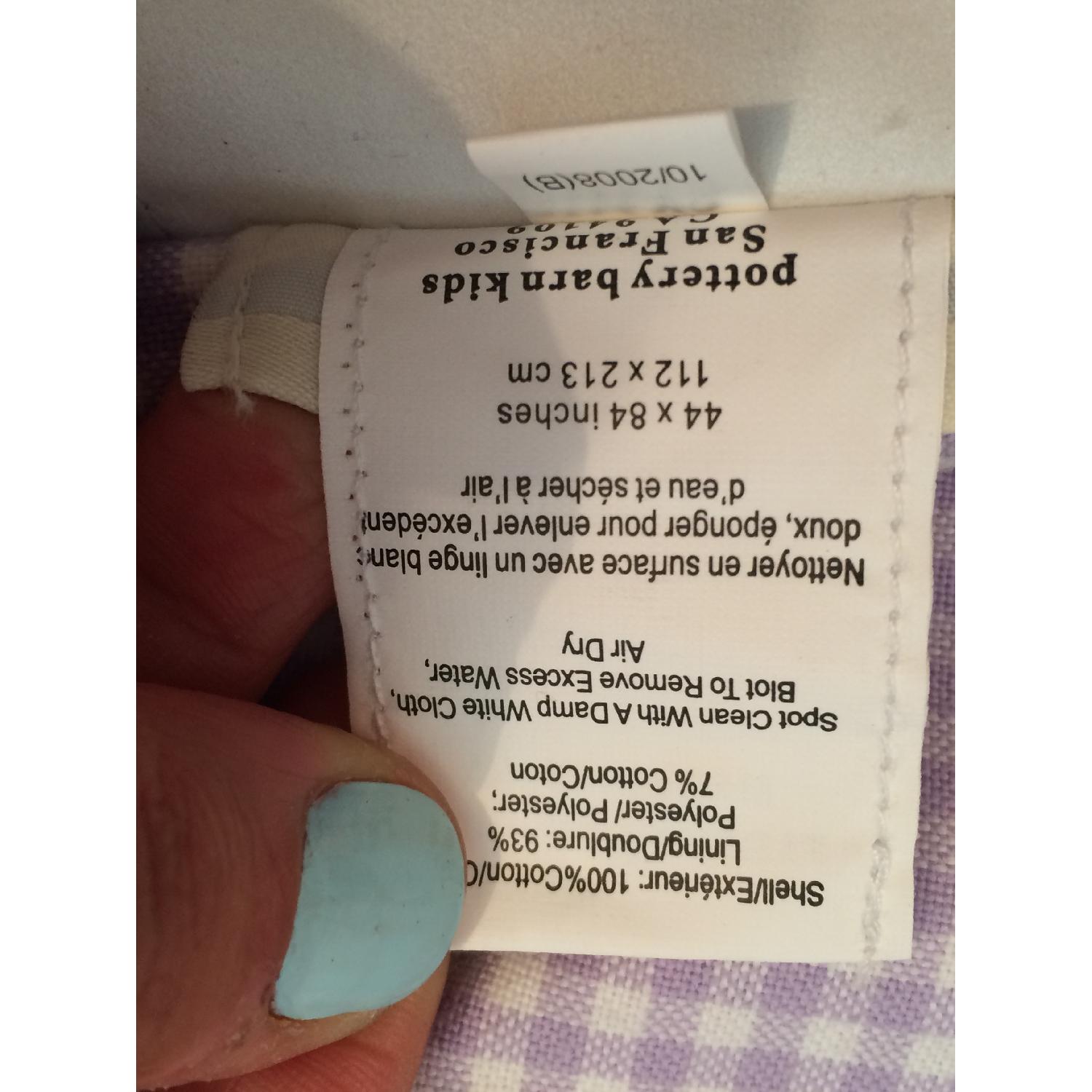 Pottery Barn Blackout Purple Curtains - Pair - image-3