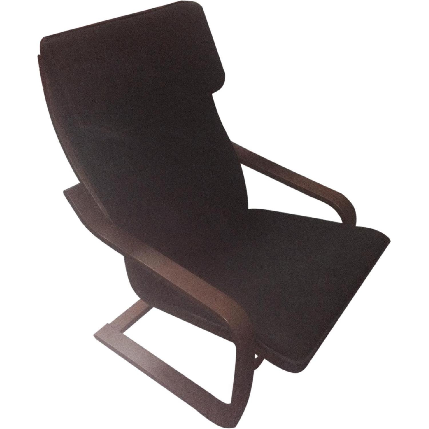 Ikea Reclining Chair w/ Footstool AptDeco