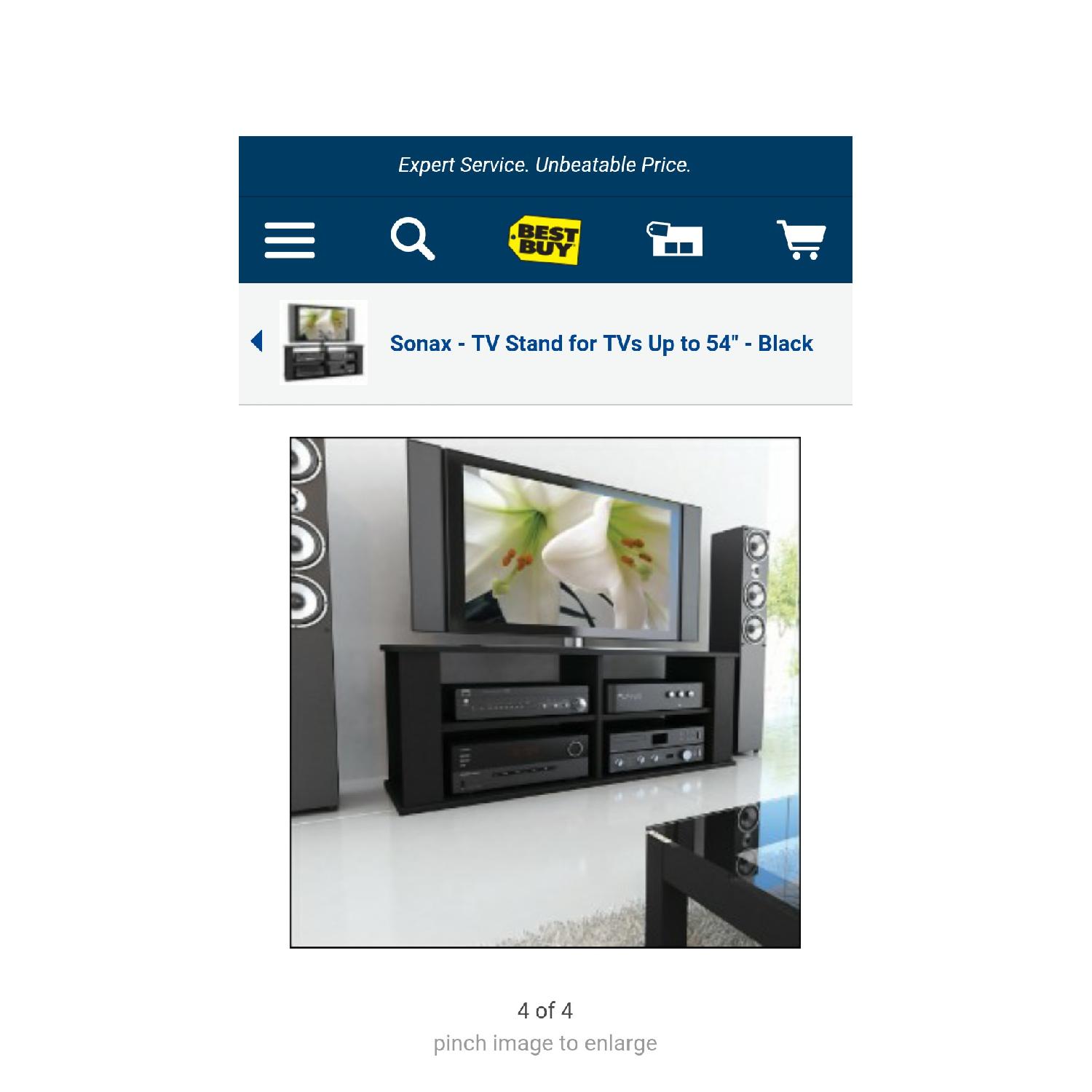 Sonax TV Stand - Black - image-1
