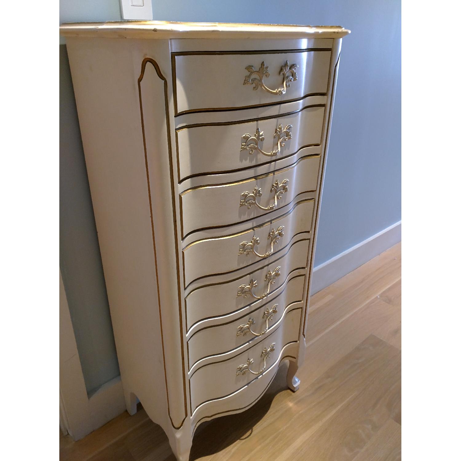 Vintage White Dresser - image-2