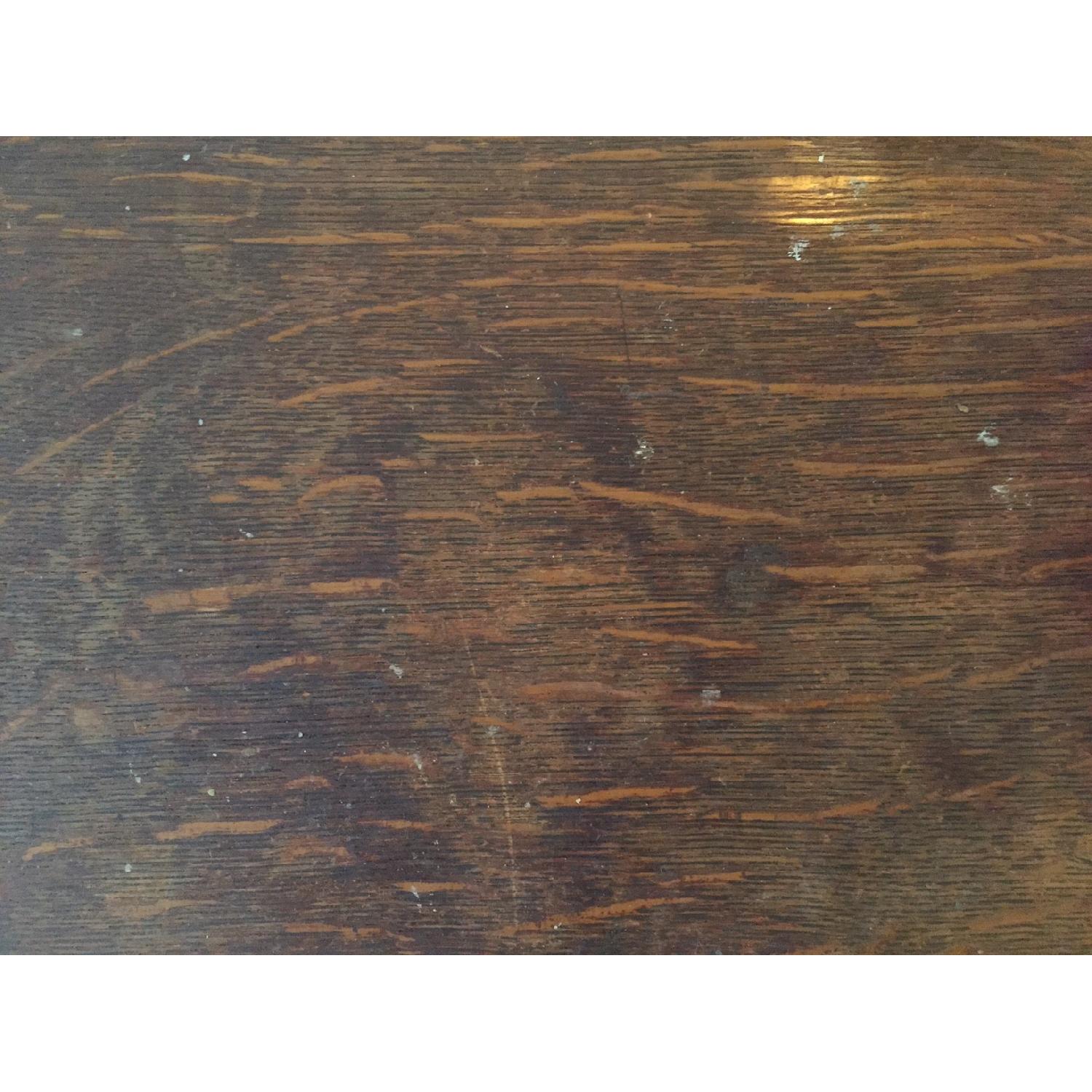 Vintage Oak Desk - image-9