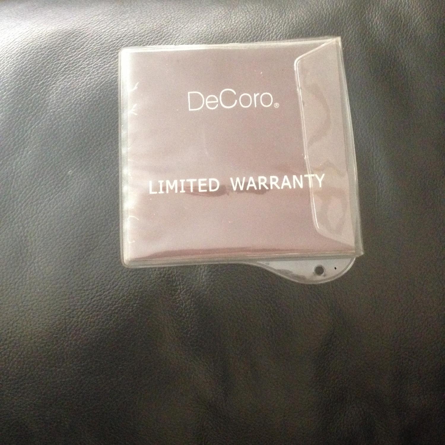 DeCoro Leather Sectional Couch - image-3