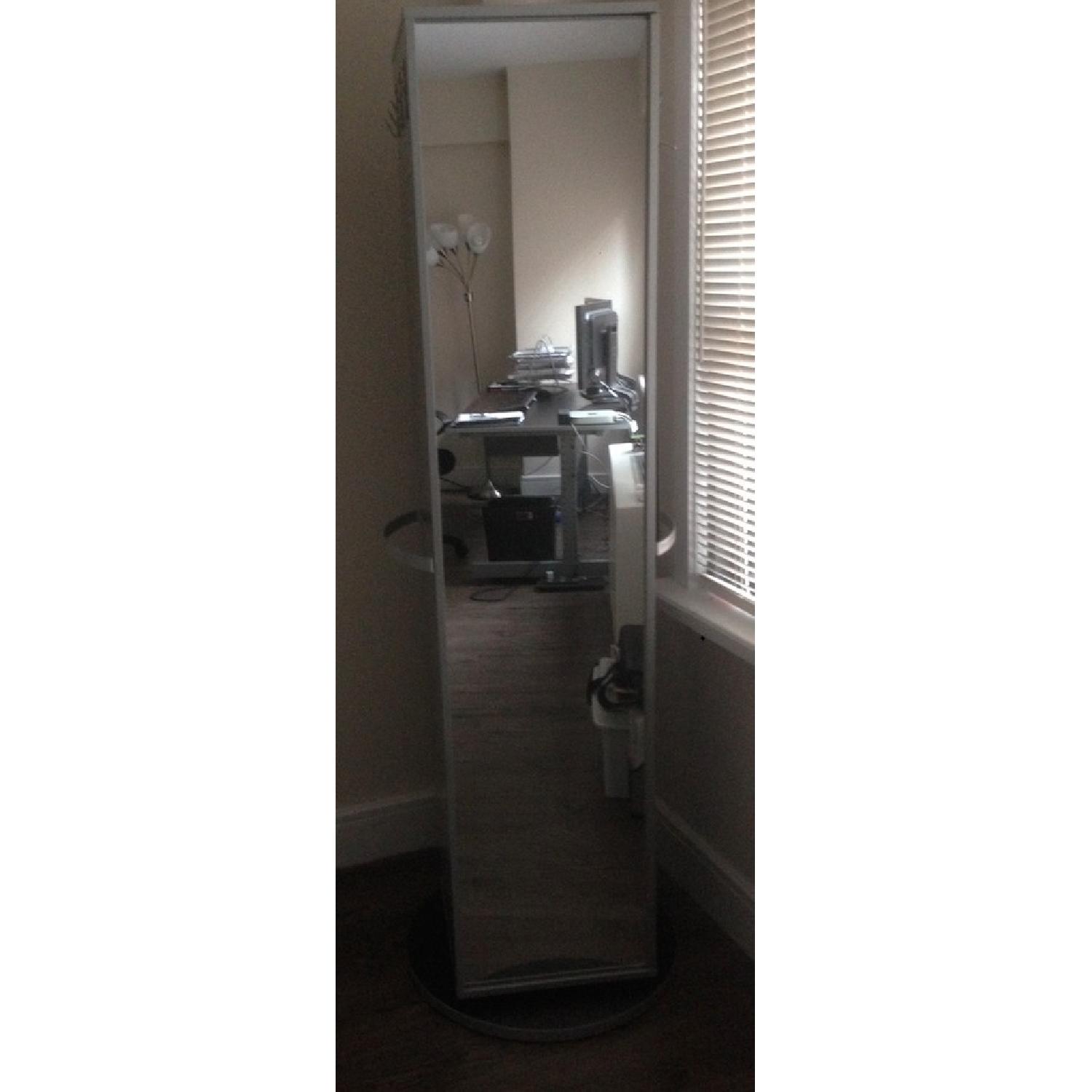 Rotating Cabinet with Full Length Mirror - image-1