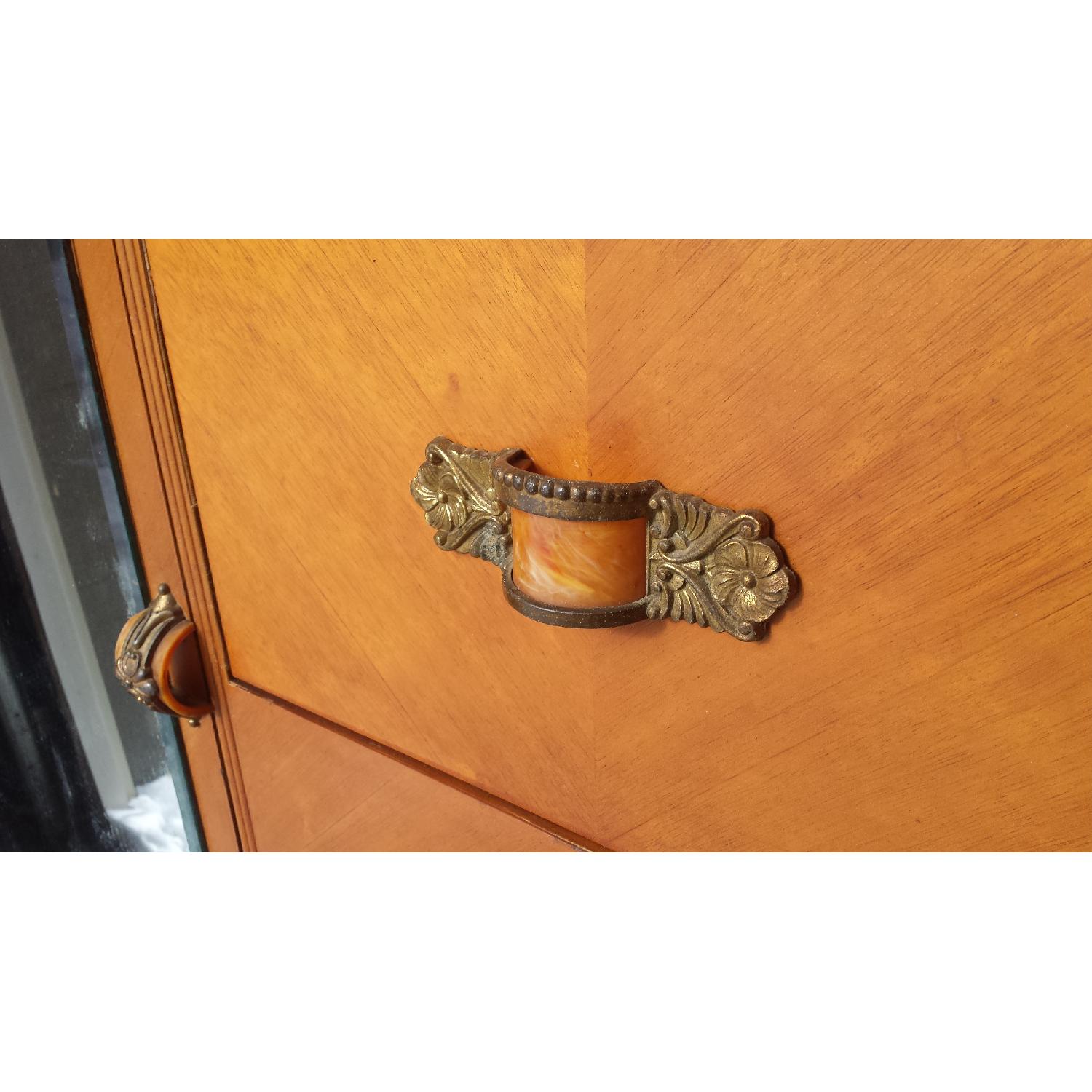 Waterfall Antique Art Deco Bedroom Set - image-3