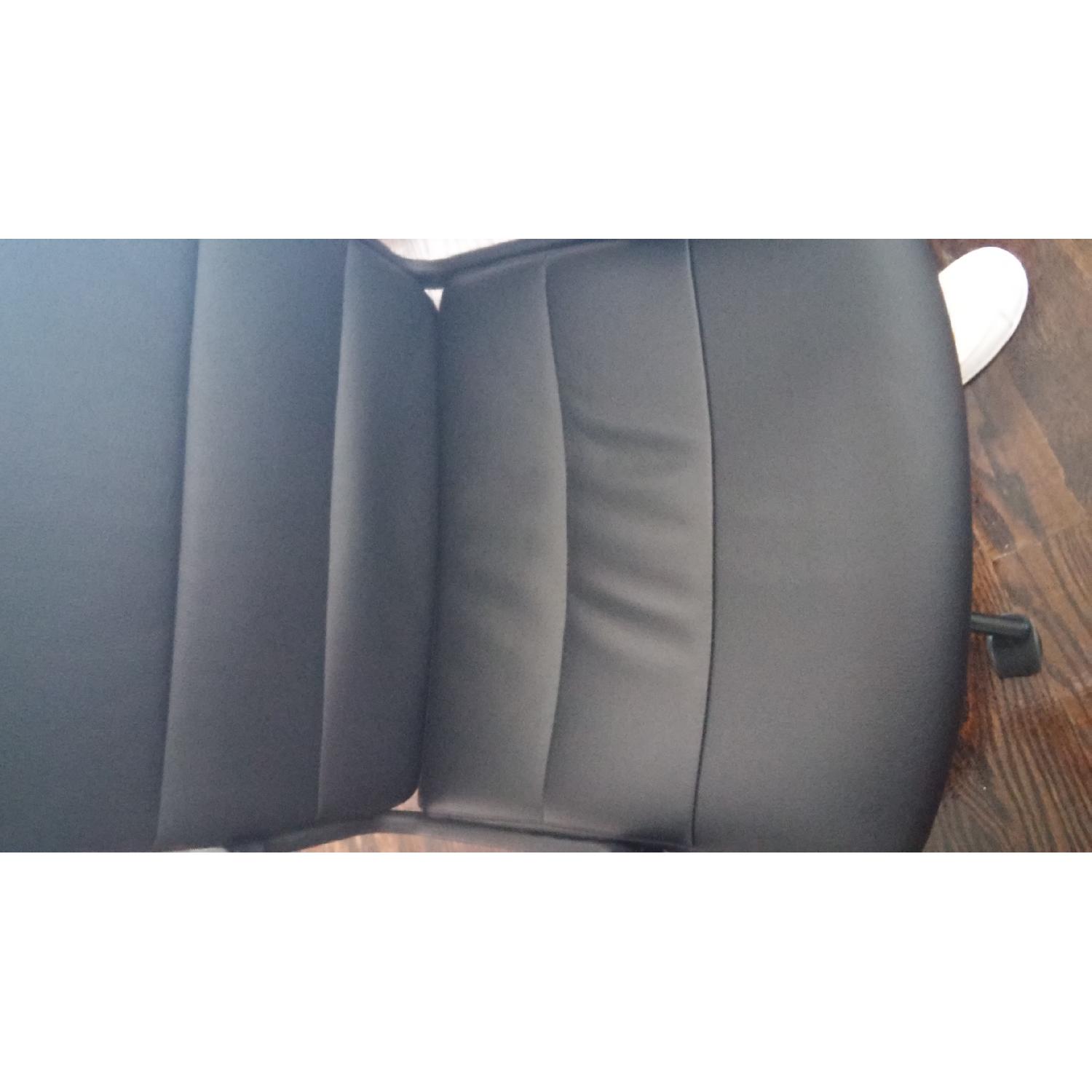 Ikea Dark Brown Desk with 2 Drawers w/ Chair - image-7