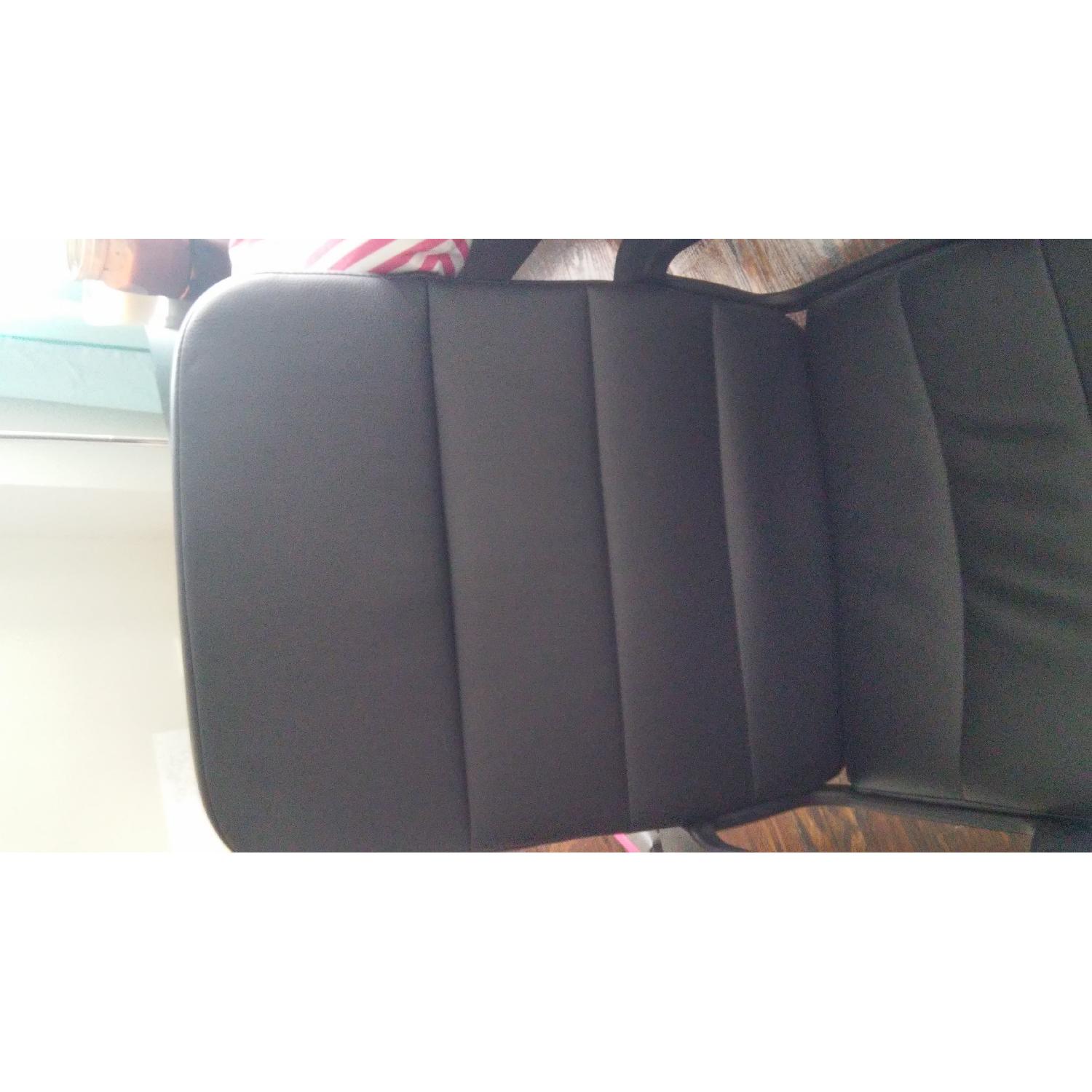 Ikea Dark Brown Desk with 2 Drawers w/ Chair - image-8