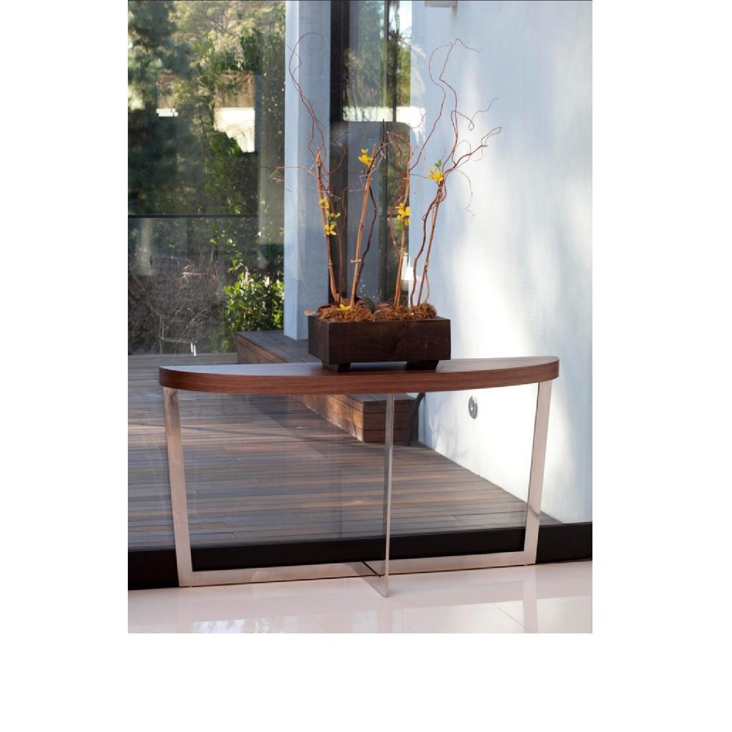 Pangea home wood console table - image-2