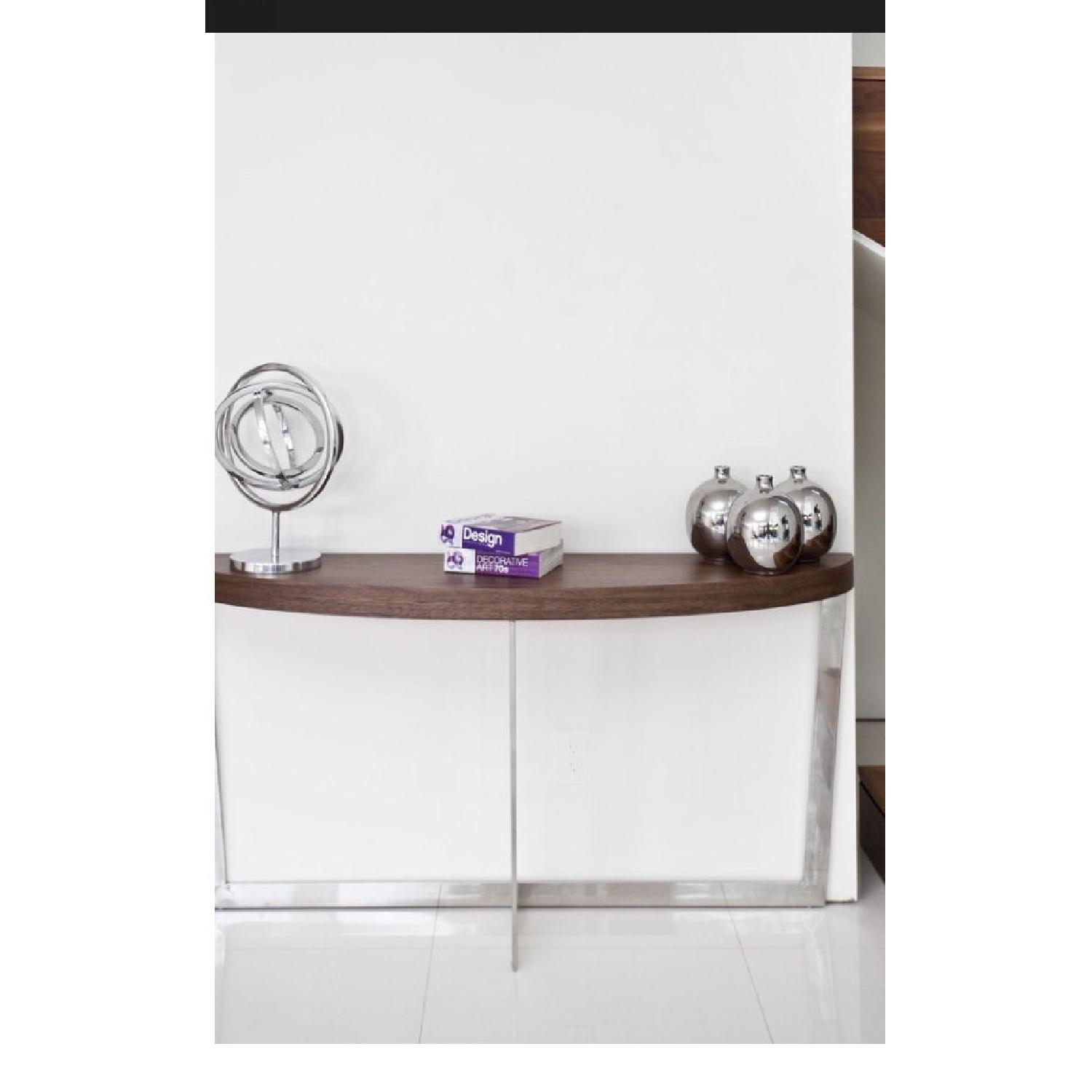 Pangea home wood console table - image-3