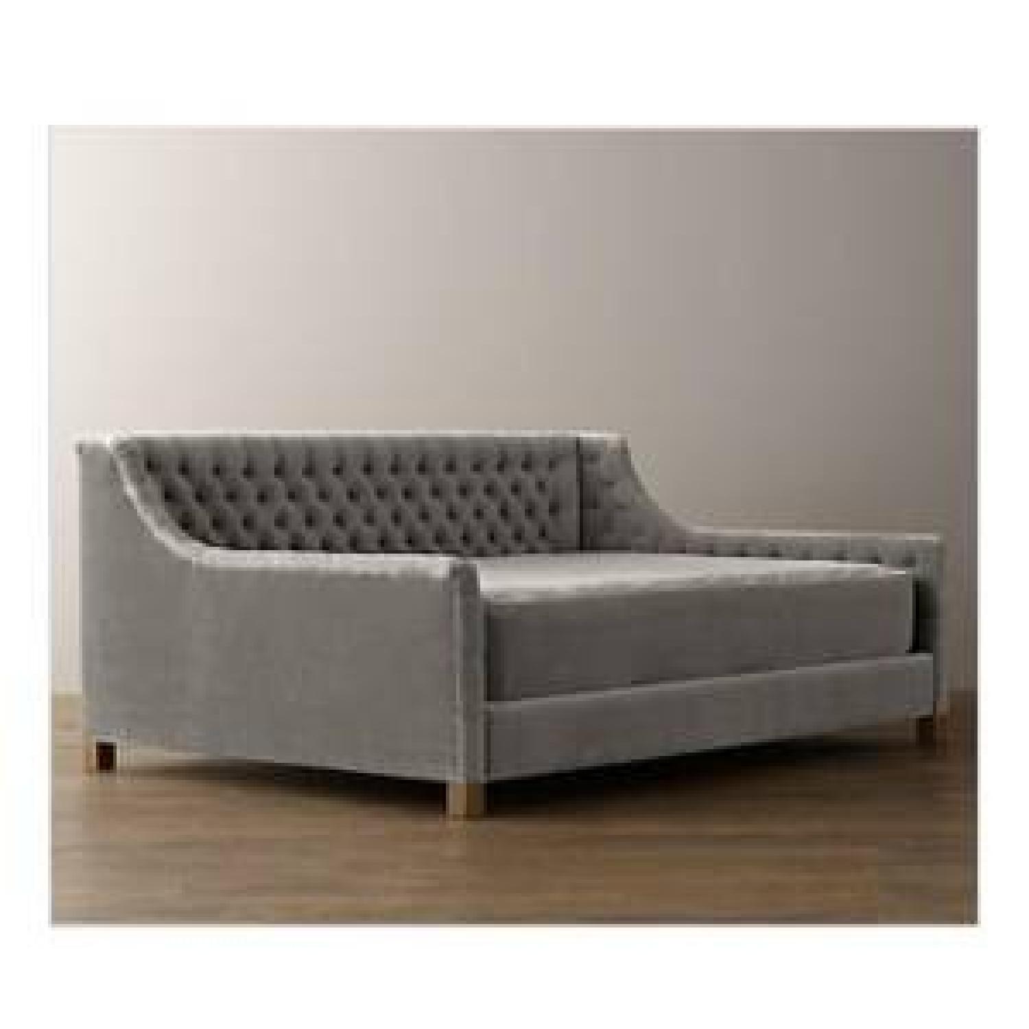 Restoration Hardware Devyn Tufted Velvet Daybed - image-3