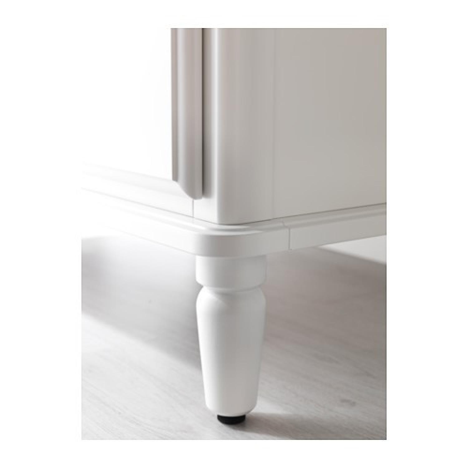 Ikea Tyssedal 4 Drawer Chest - White - AptDeco