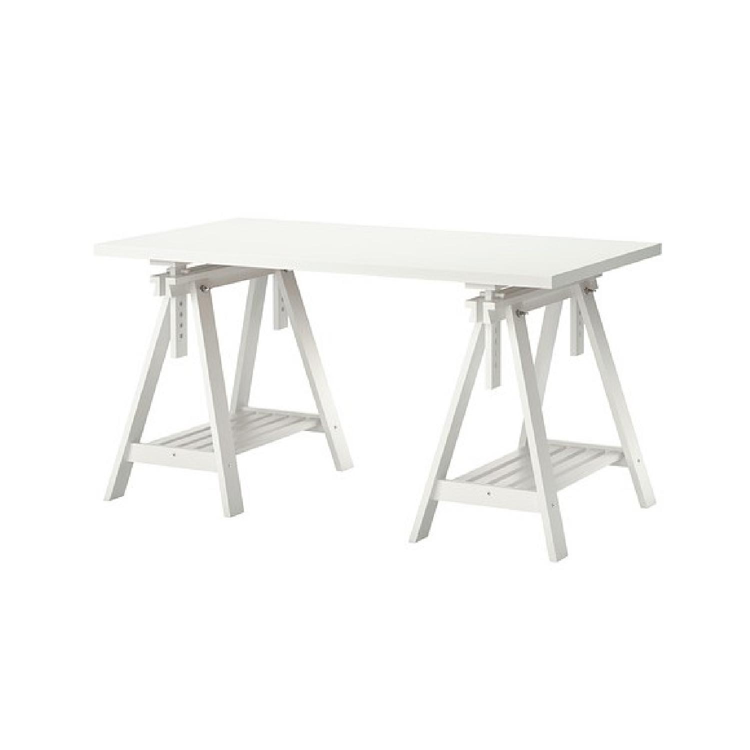 Ikea Work/Dining Table w/ 4 Chairs - image-3