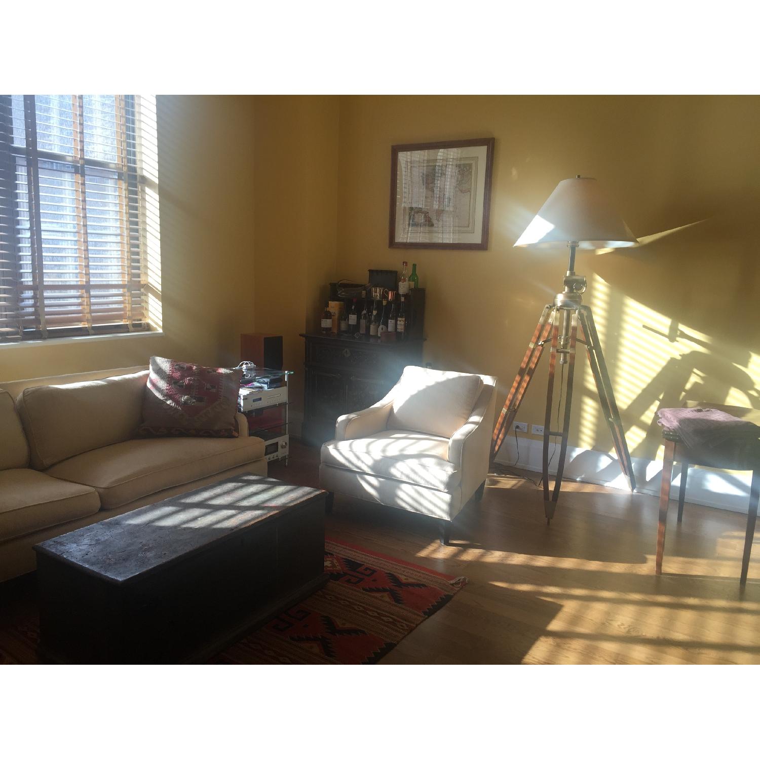 Restoration Hardware Royal Marine Tripod Floor Lamp - image-5