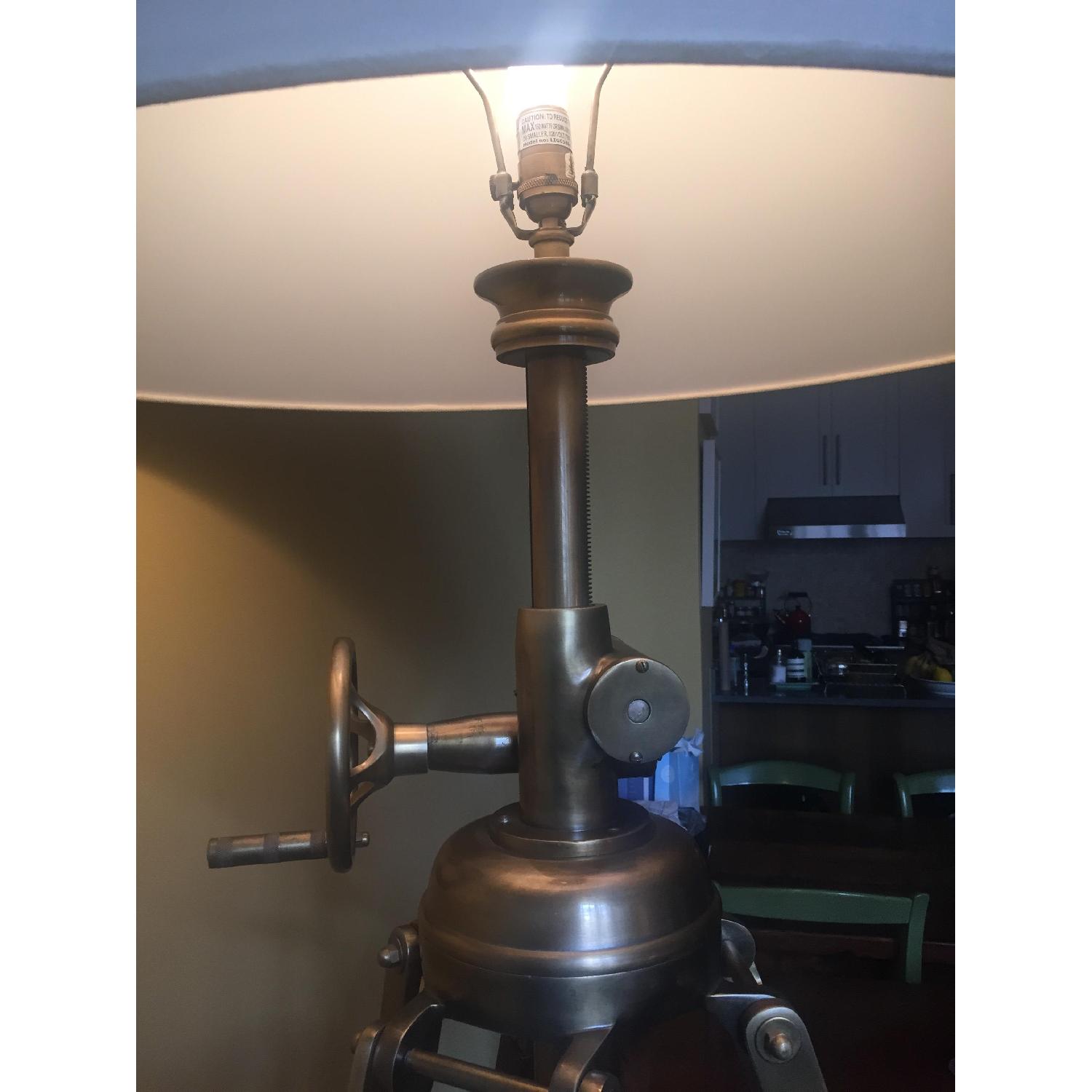 Restoration Hardware Royal Marine Tripod Floor Lamp - image-6
