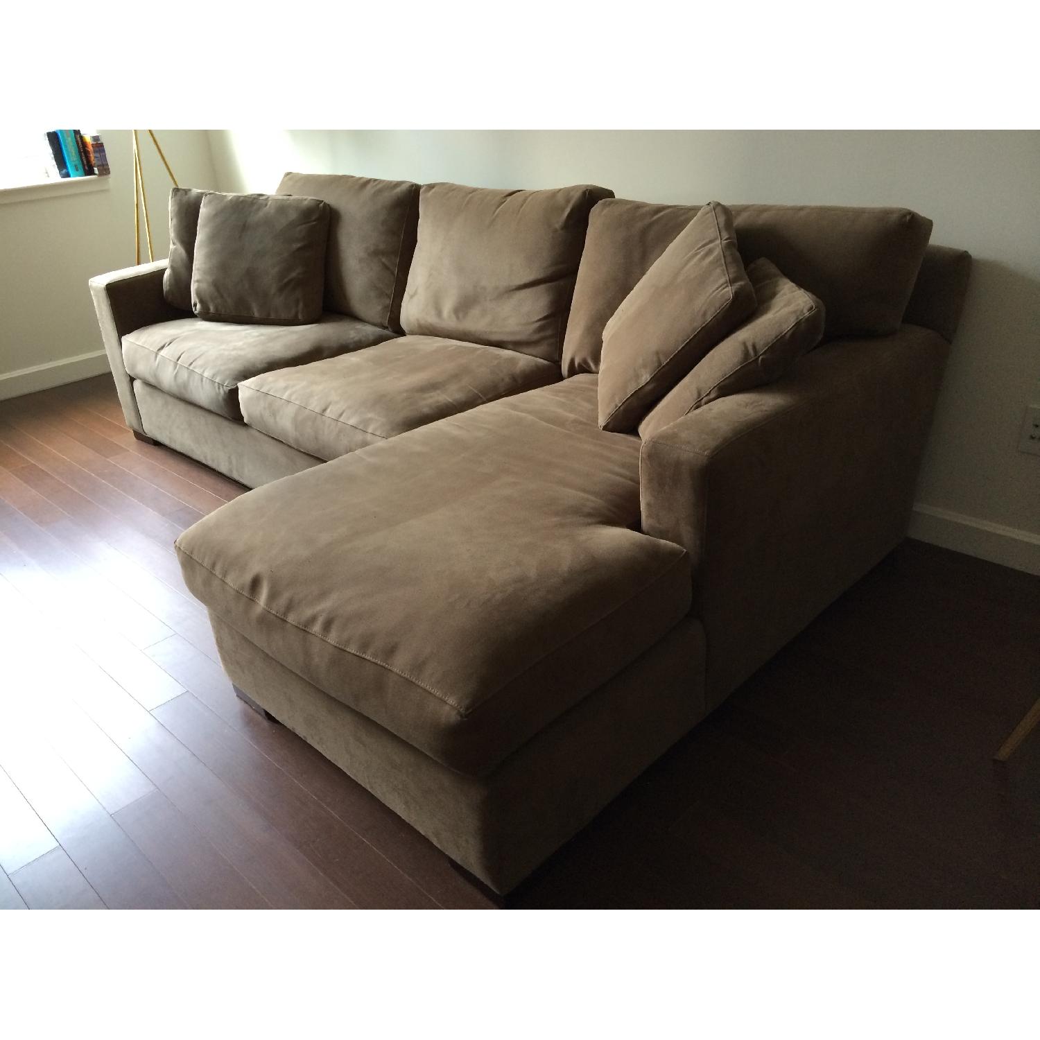 Crate & Barrel Axis II 2-Piece Sectional Sofa - image-1