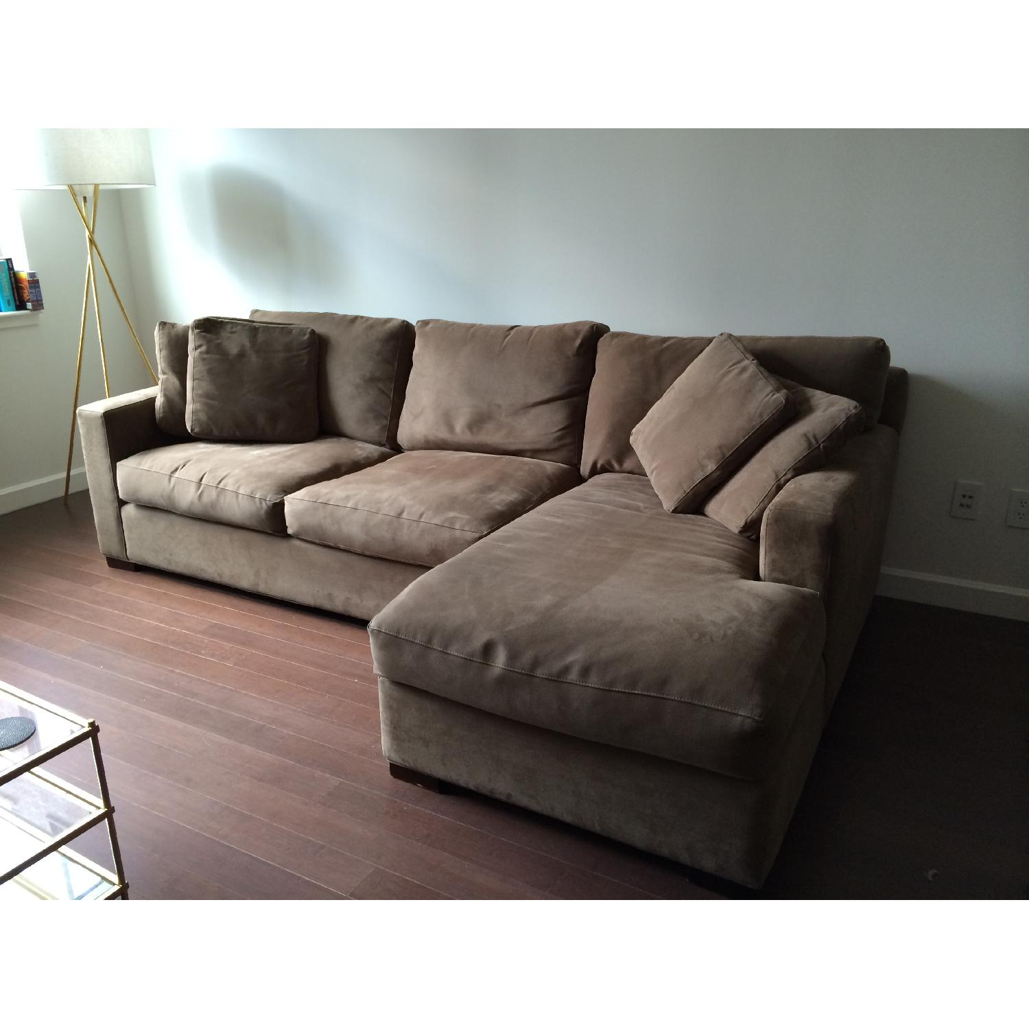 Crate & Barrel Axis II 2-Piece Sectional Sofa - image-2