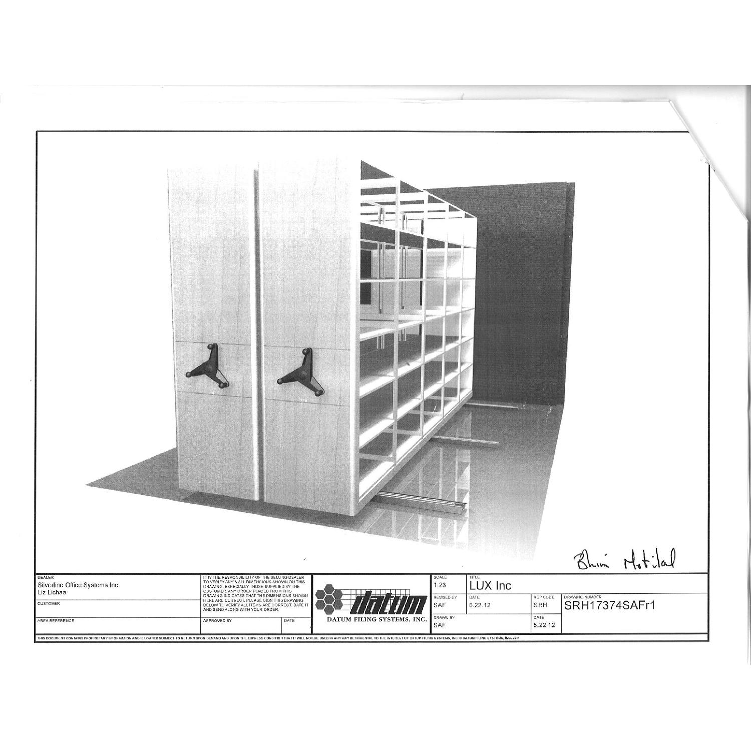 Datum Filing Systems Rolling Storage - image-3