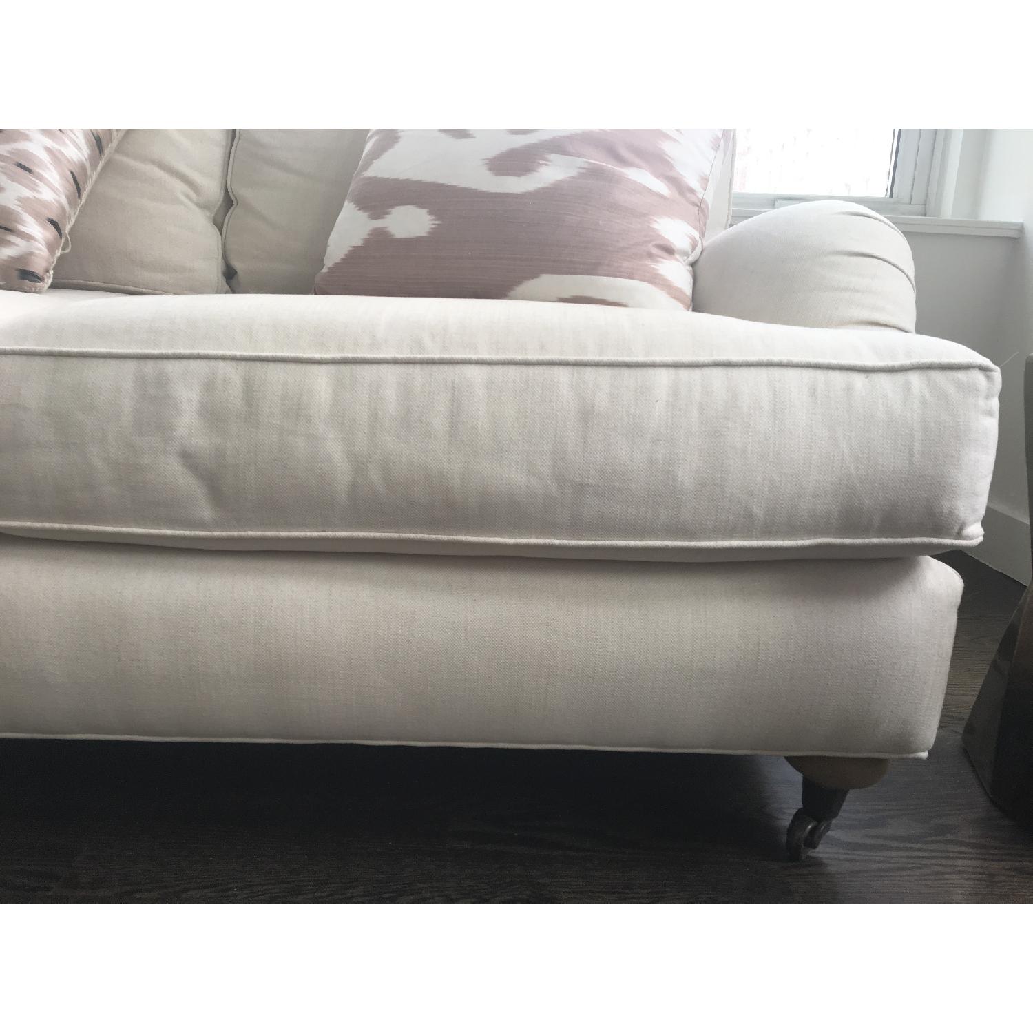 Restoration Hardware English Roll Arm Sofa - image-4