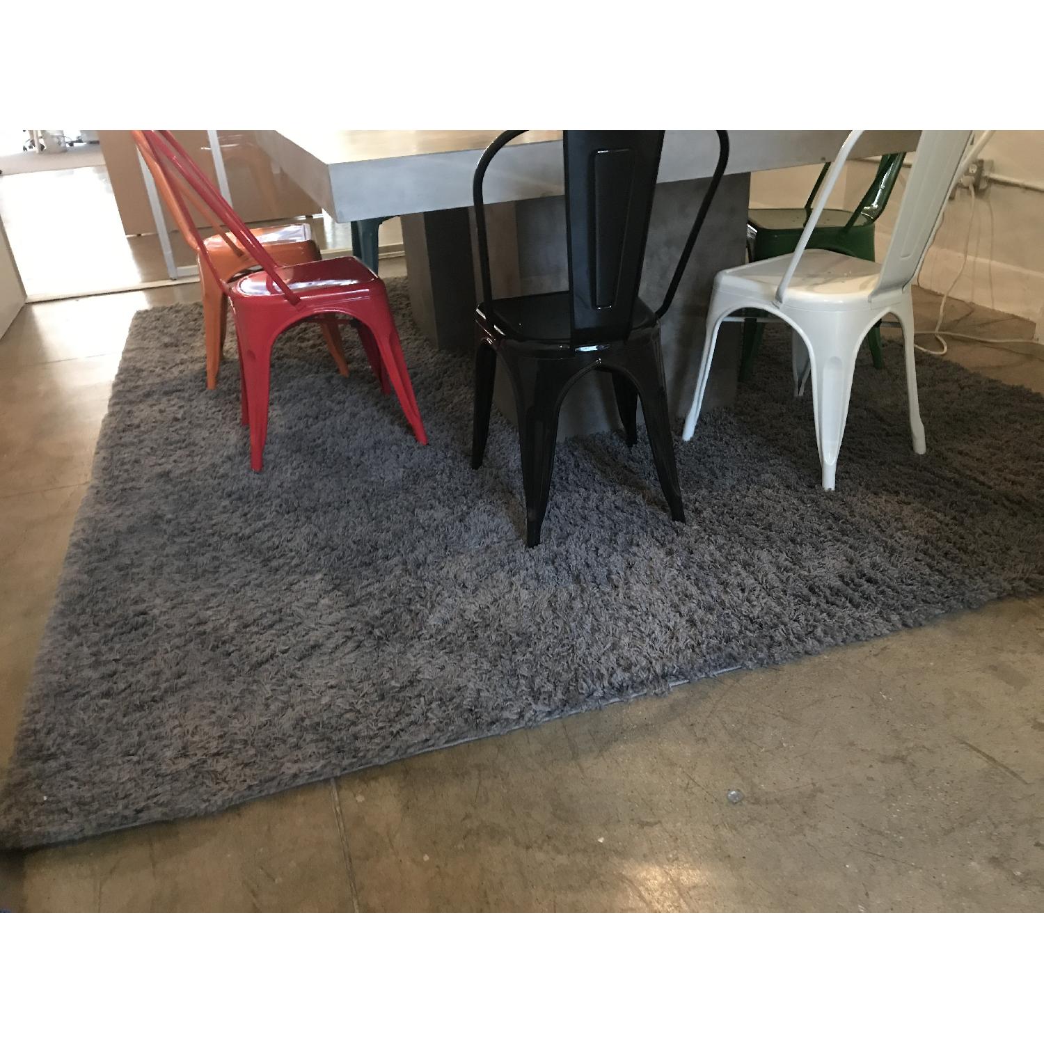 Rugs USA Grey Shag Rug AptDeco