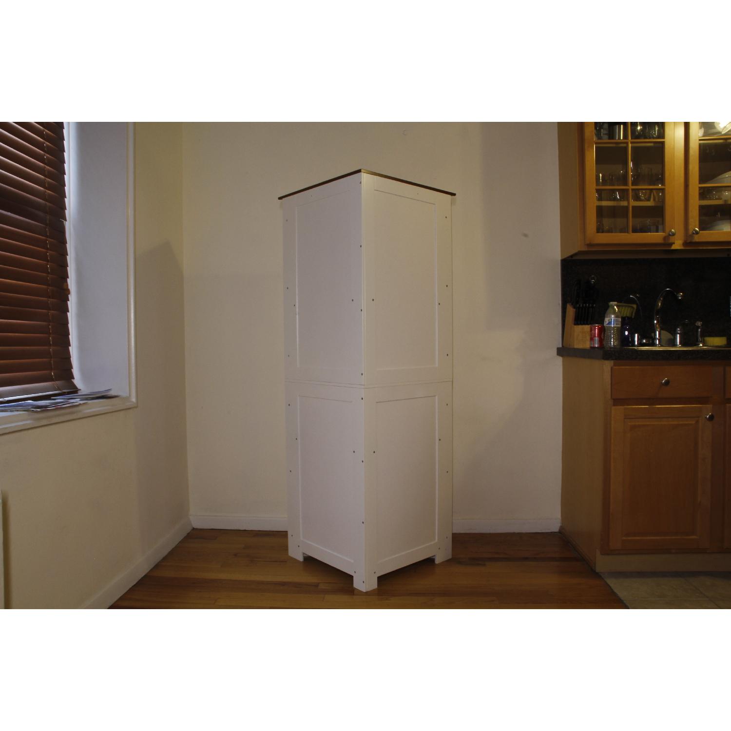 BrylaneHome Country Kitchen Corner Cabinet - image-2