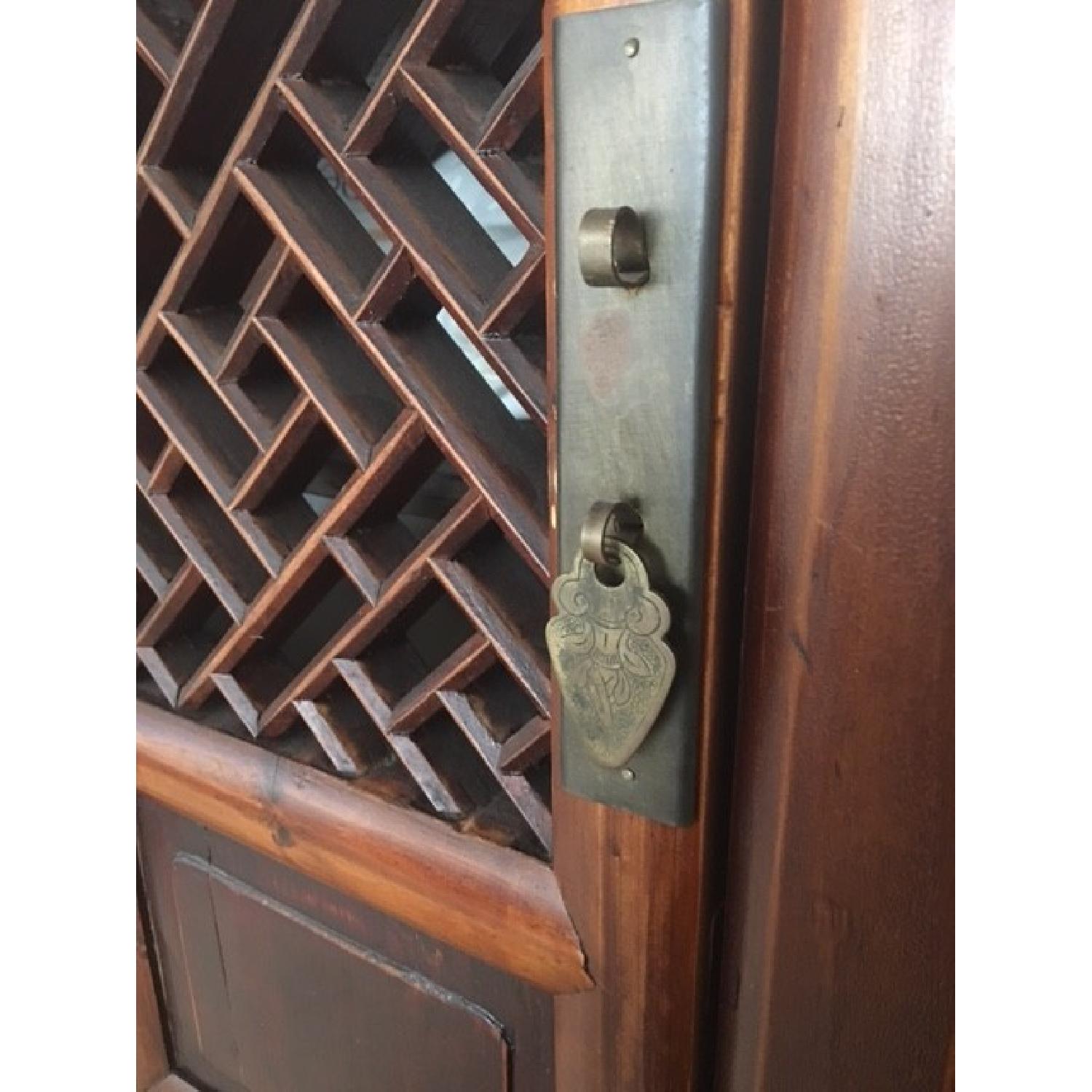 Asian Style Wood Cabinet - image-4