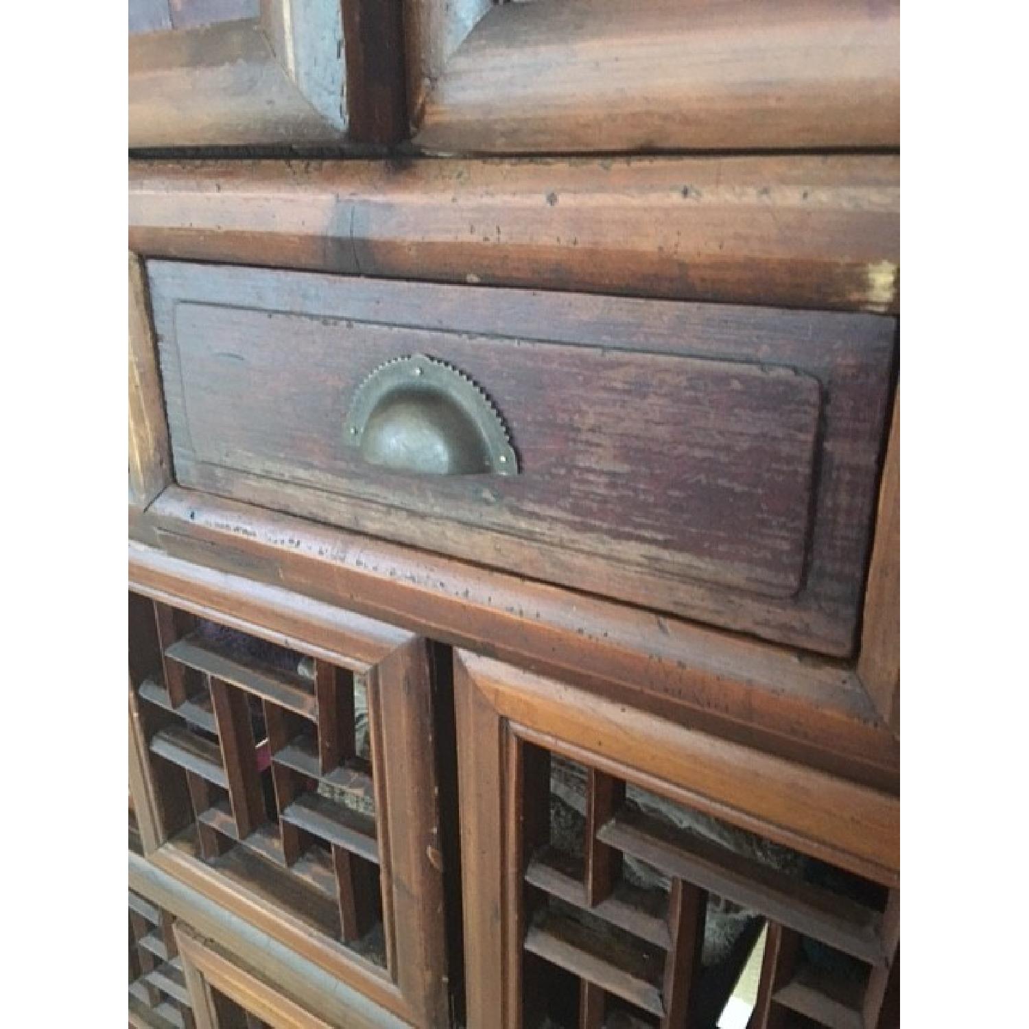 Asian Style Wood Cabinet - image-5