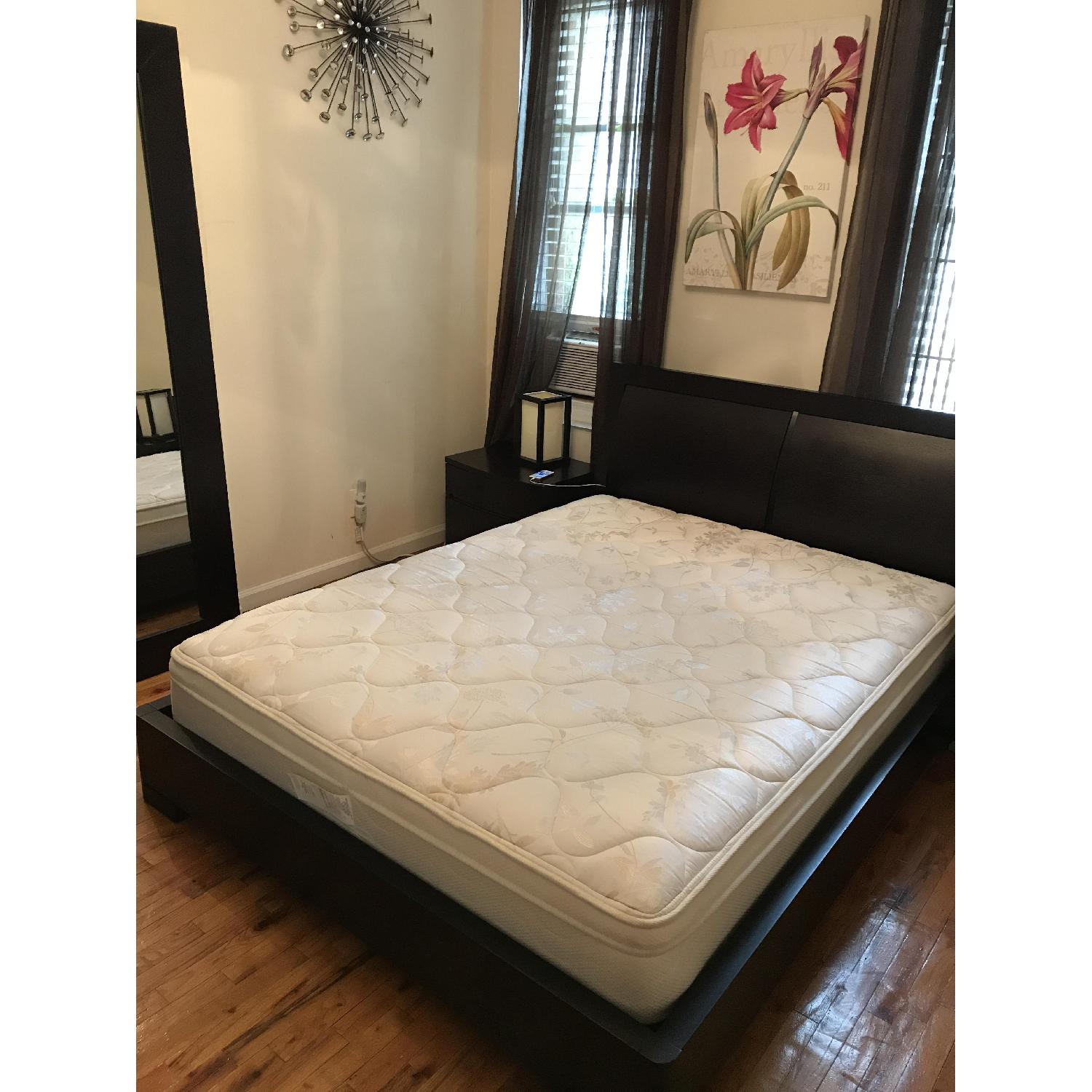 Home Elements Dark Chocolate Queen Size Platform Bed - image-4