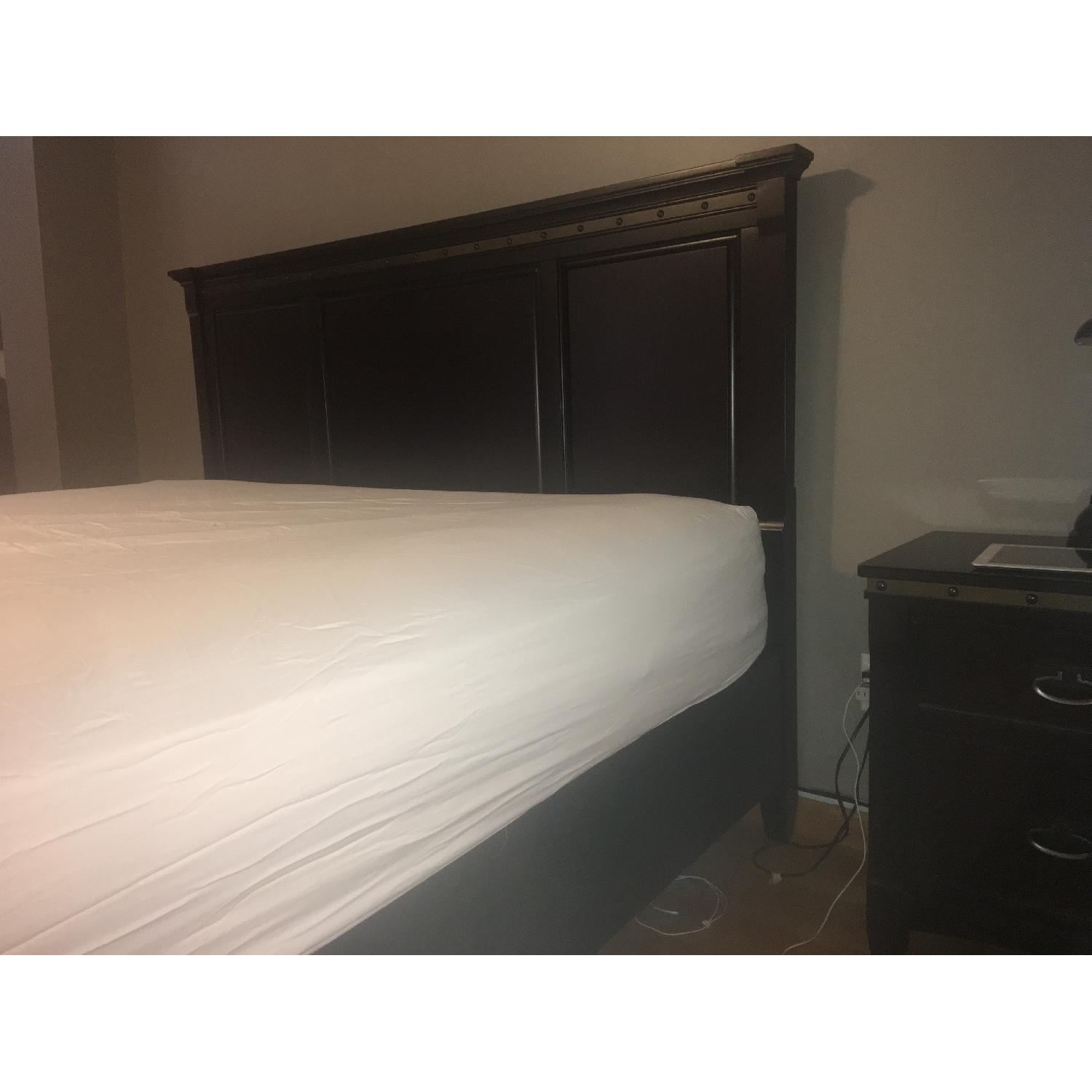 Raymour & Flanigan King Size Bed Frame - image-2