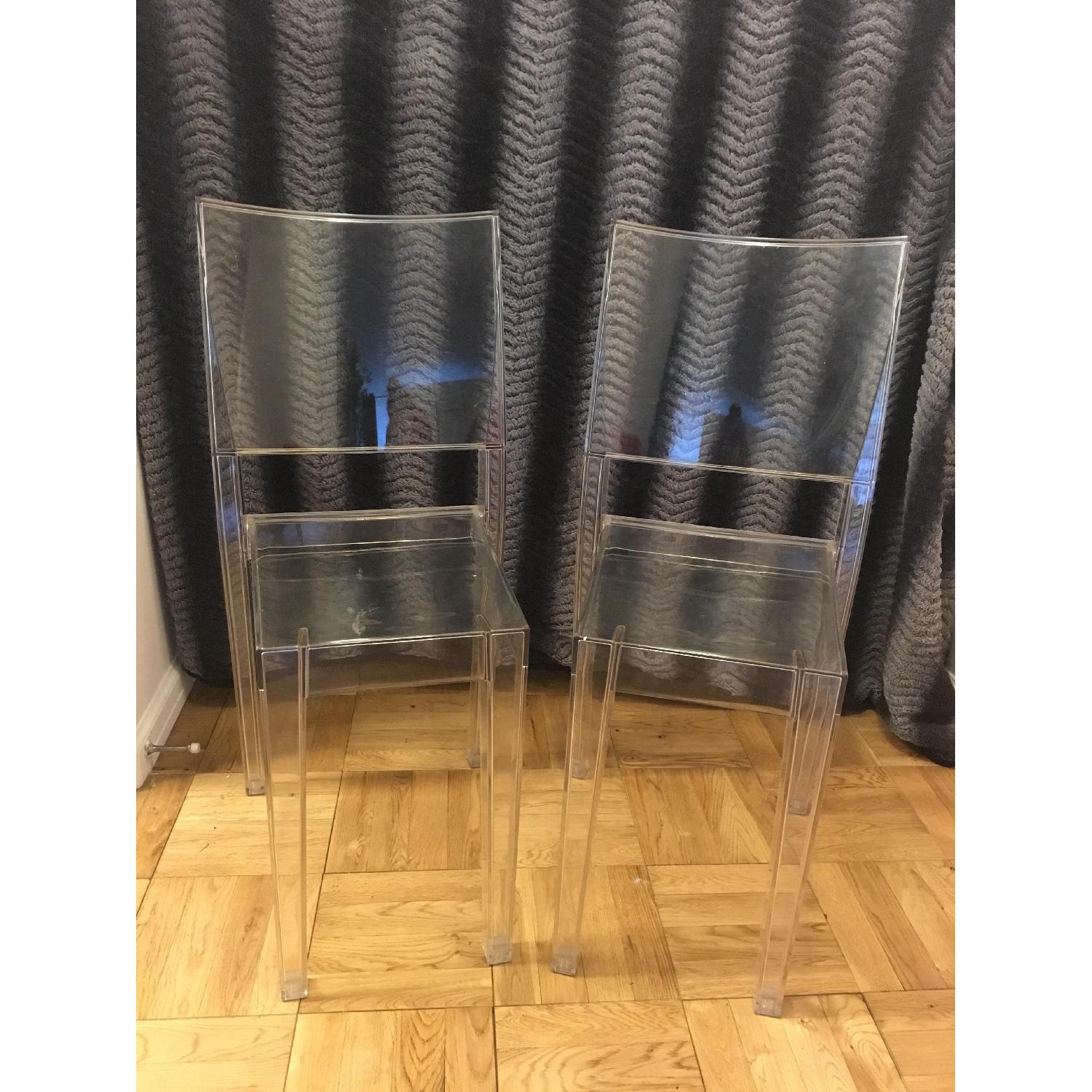 Kartell La Marie Lucite Chairs AptDeco