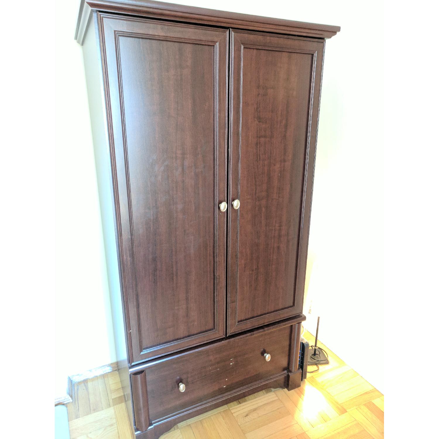 Sauder Palladia Armoire in Cherry - image-4