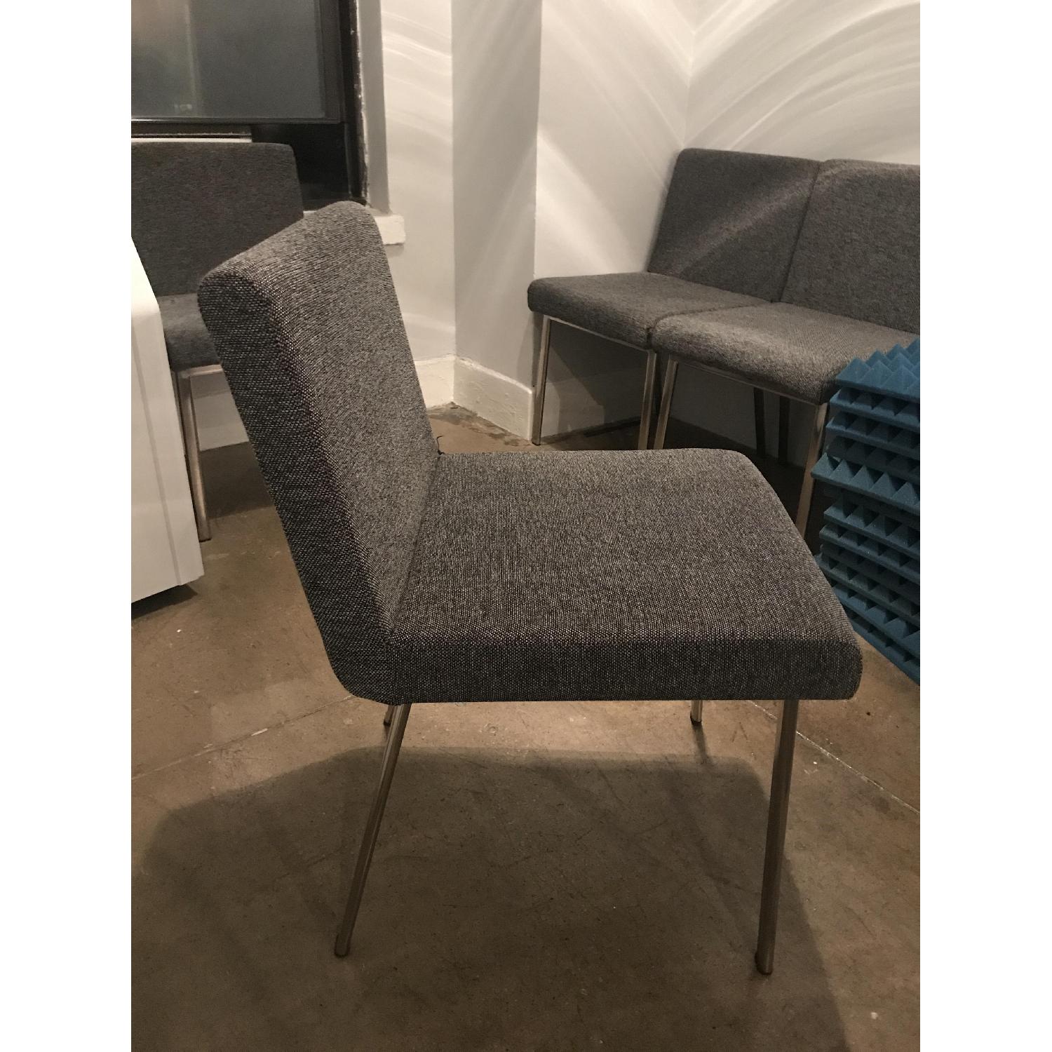 Ikea Grey Fabric Side Chair - image-2