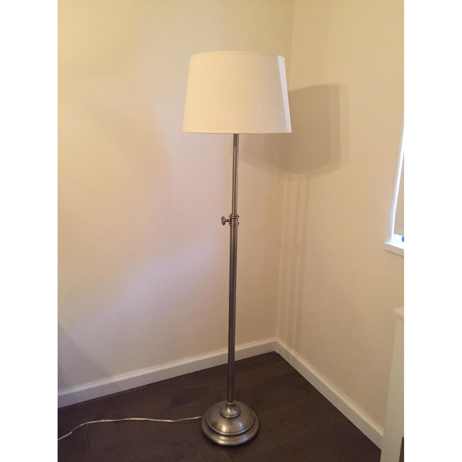 Pottery Barn Chelsea Floor Lamp in Nickel - image-1