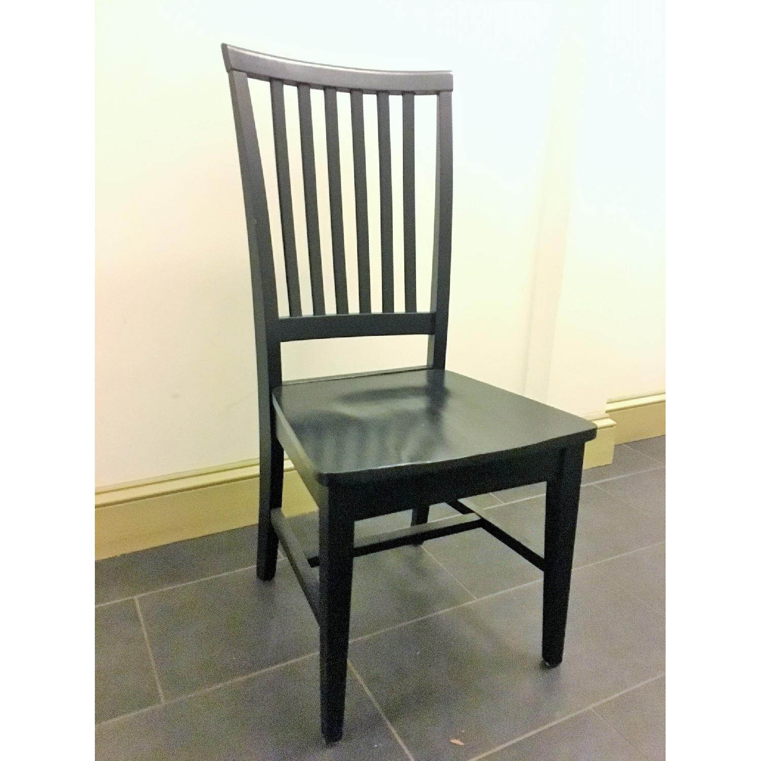Target Black MissionStyle Dining Chairs AptDeco