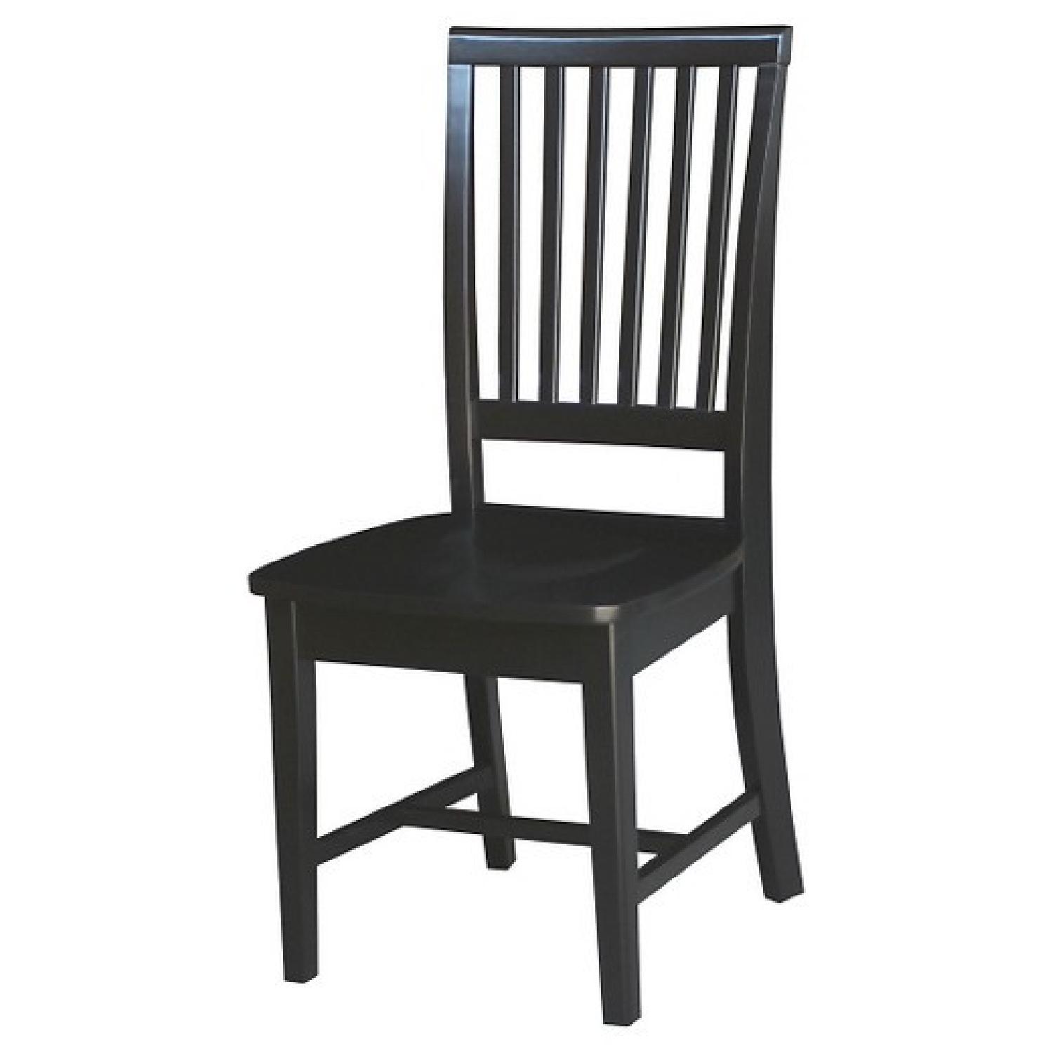 Target Black MissionStyle Dining Chairs AptDeco